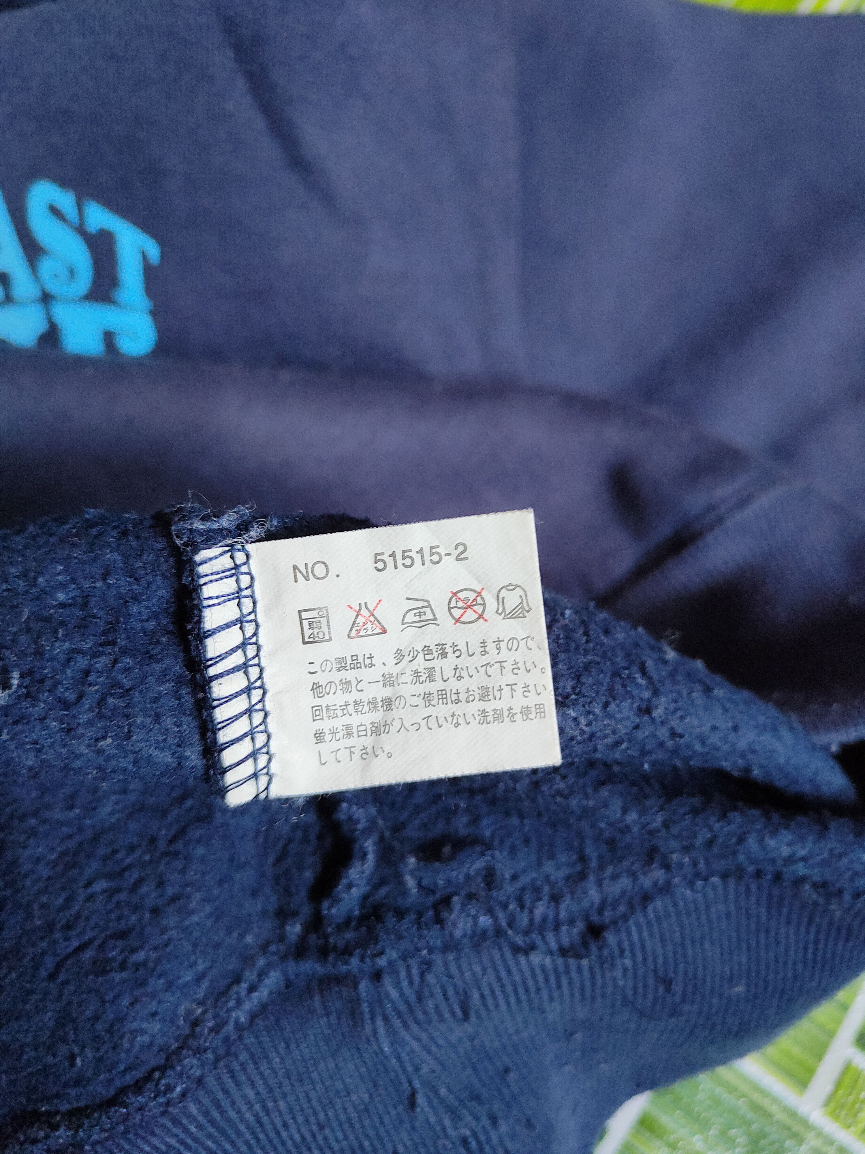 Japanese Brand Plevo contrast mau maona Dark Blue Hoodie Sweatshirt #278B Size US XL / EU 56 / 4 - 11 Thumbnail