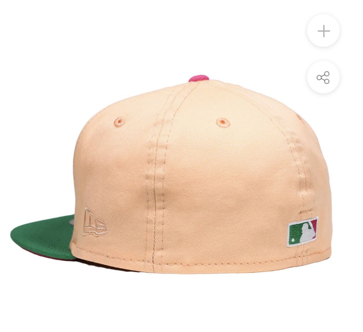 MLB × New Era 7 3/8 - Houston Astros 45th Script Watermelon Fitted Hat Size ONE SIZE - 7 Thumbnail