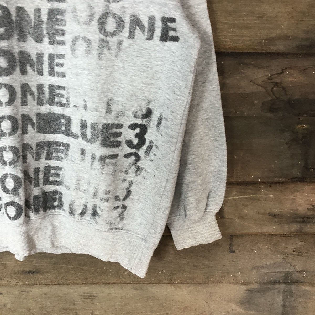Japanese Brand GDC Tokyo open fullprint Grey Sweatshirt #350B Size US L / EU 52-54 / 3 - 5 Thumbnail