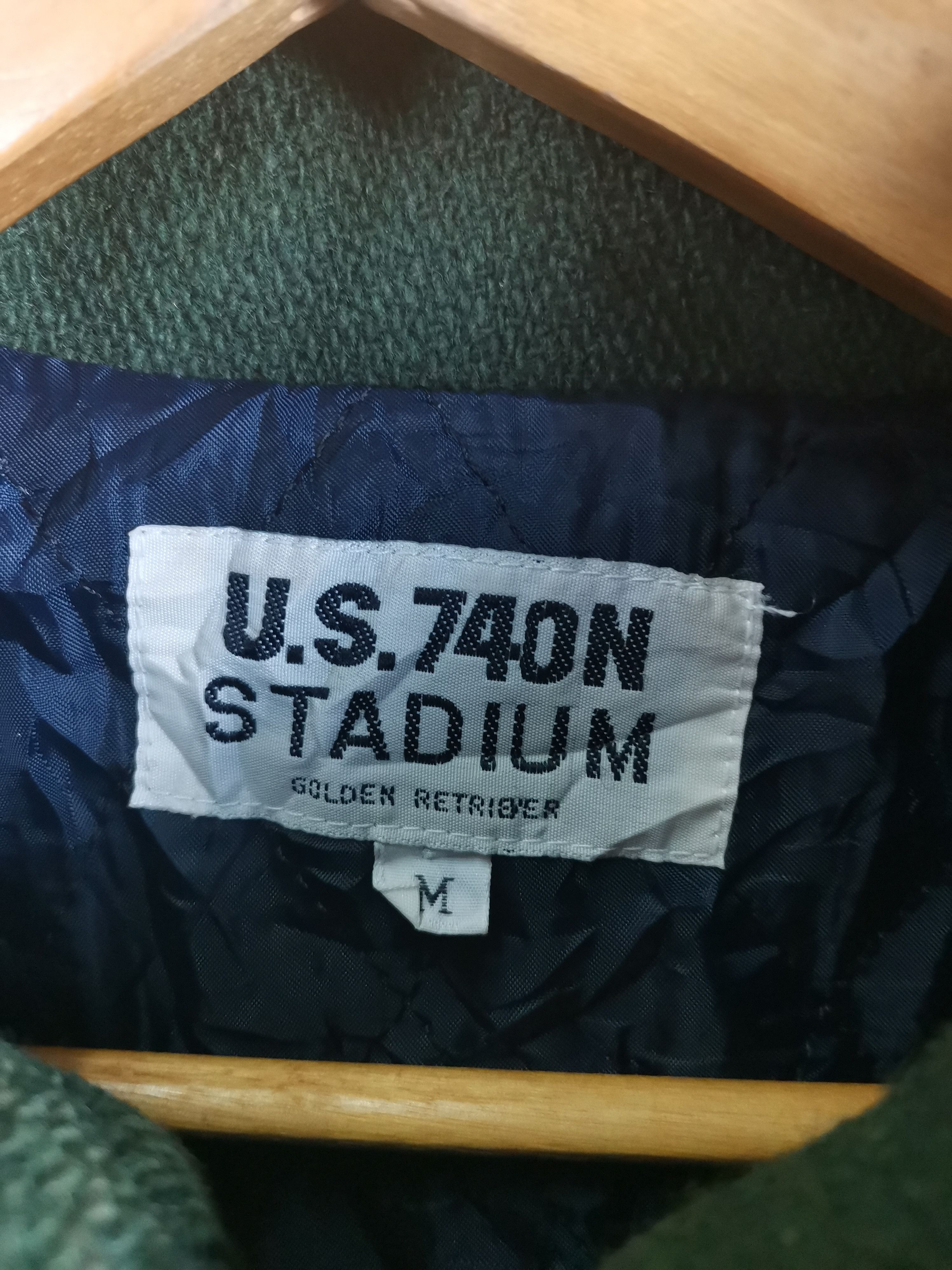 Vintage Vintage 80s U.S.704N Stadium Wool Jacket Size US M / EU 48-50 / 2 - 7 Thumbnail