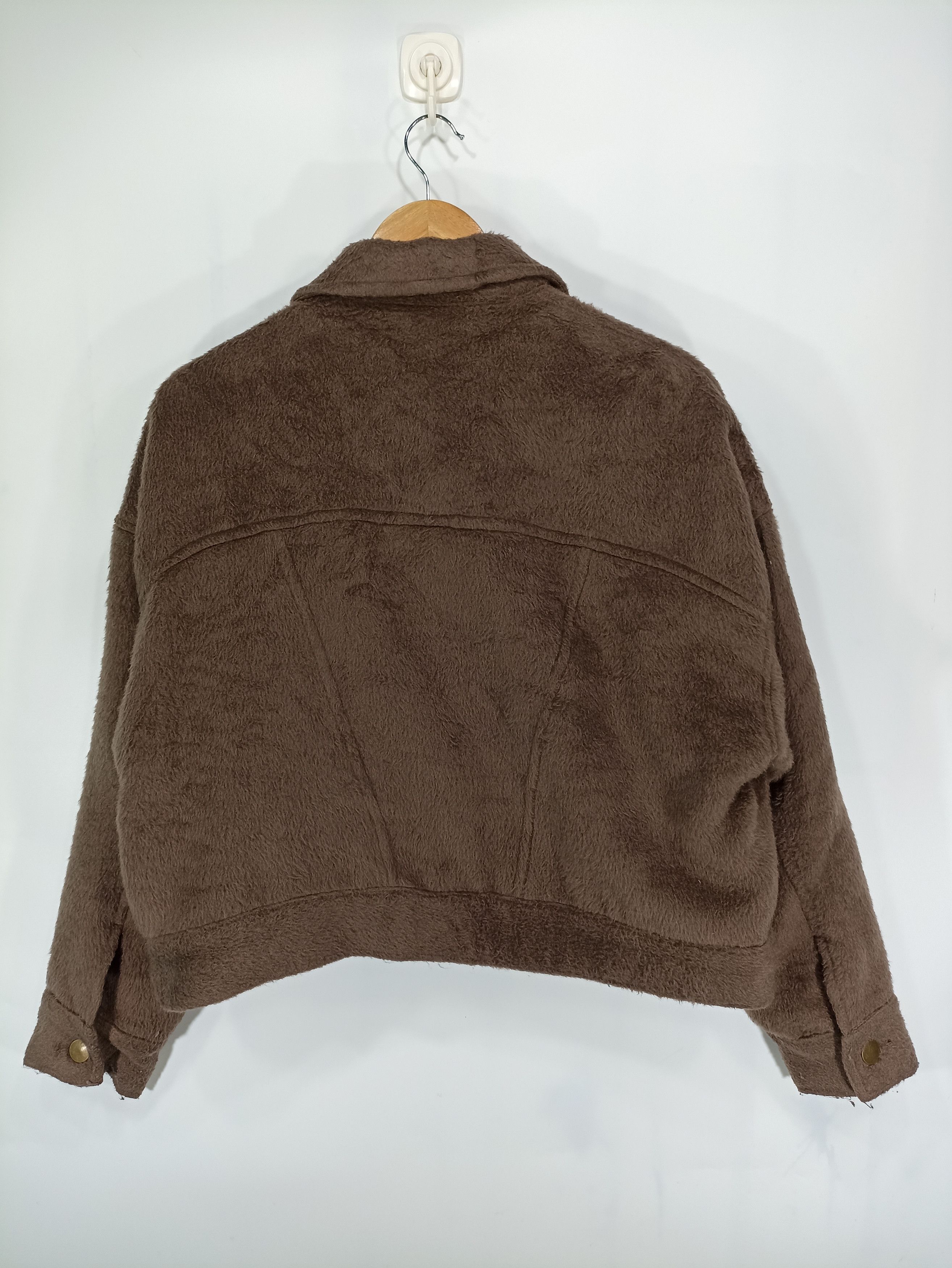 Japanese Brand × Vintage Japanese Emsexcite Croped Hair Fleece Jacket Size US M / EU 48-50 / 2 - 7 Thumbnail