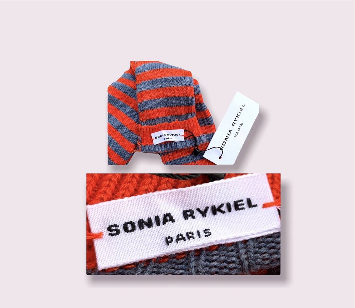 Sonia Rykiel Sonia Rykiel Socks Cotton Crew New With Tags Size ONE SIZE - 6 Thumbnail