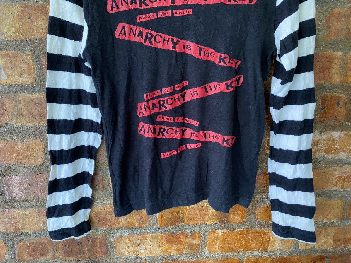 20471120 × Japanese Brand 90s PAN Planing Japan Anarchy is the Key hybrid Size S / US 4 / IT 40 - 6 Thumbnail