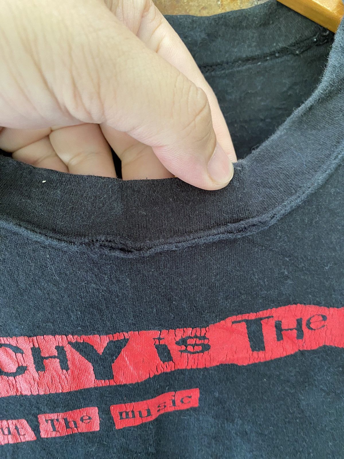 20471120 × Japanese Brand 90s PAN Planing Japan Anarchy is the Key hybrid Size S / US 4 / IT 40 - 10 Thumbnail