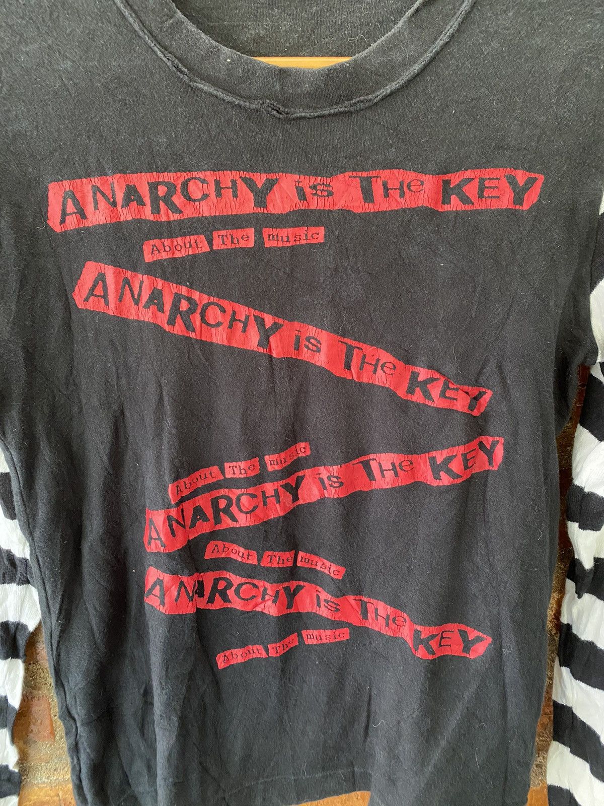 20471120 × Japanese Brand 90s PAN Planing Japan Anarchy is the Key hybrid Size S / US 4 / IT 40 - 7 Thumbnail