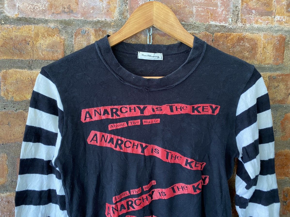 20471120 × Japanese Brand 90s PAN Planing Japan Anarchy is the Key hybrid Size S / US 4 / IT 40 - 5 Thumbnail