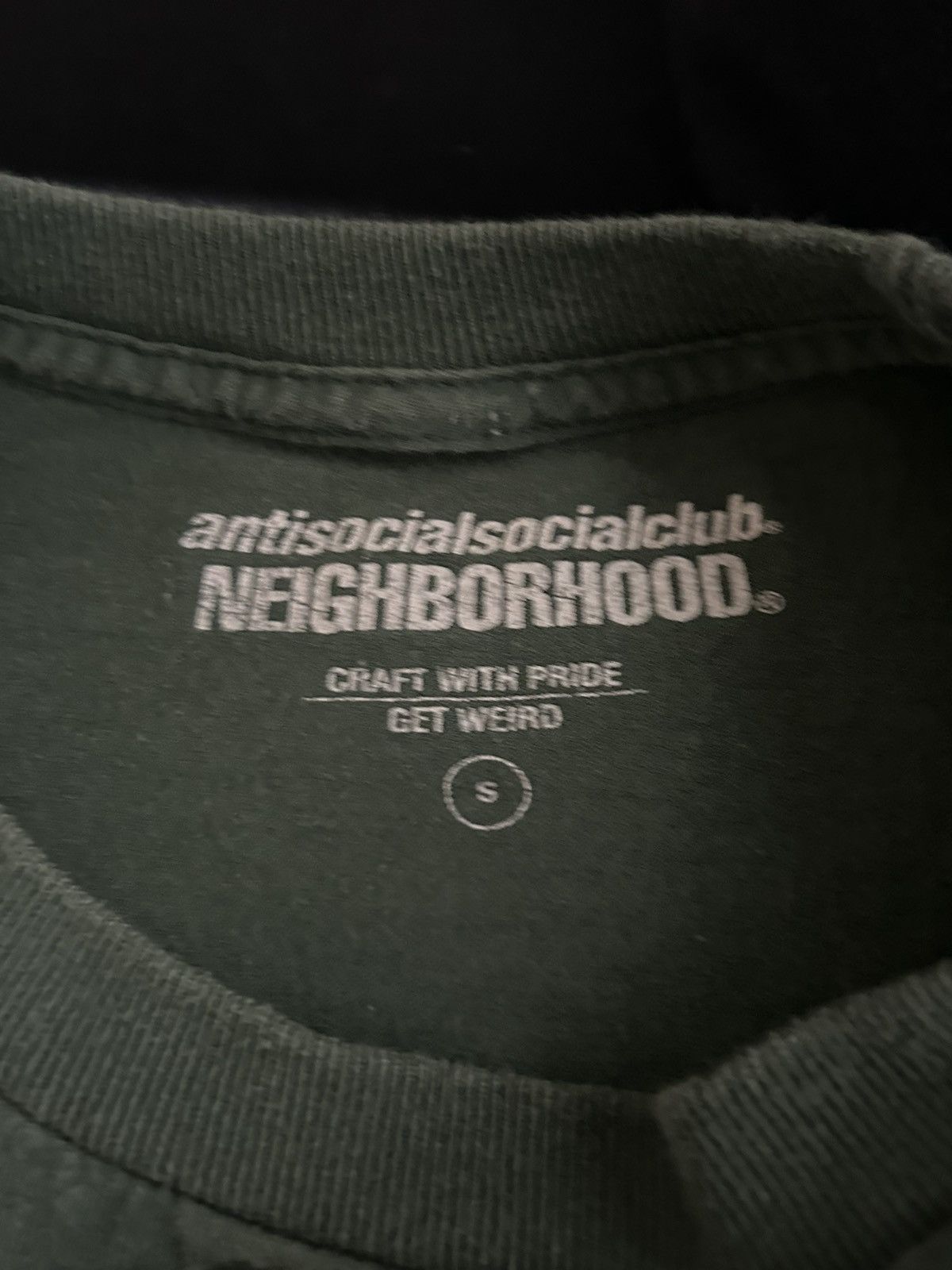 Anti Social Social Club × Neighborhood Anti Social Social ClubxNeighborhood Tee Shirt Size US S / EU 44-46 / 1 - 3 Thumbnail