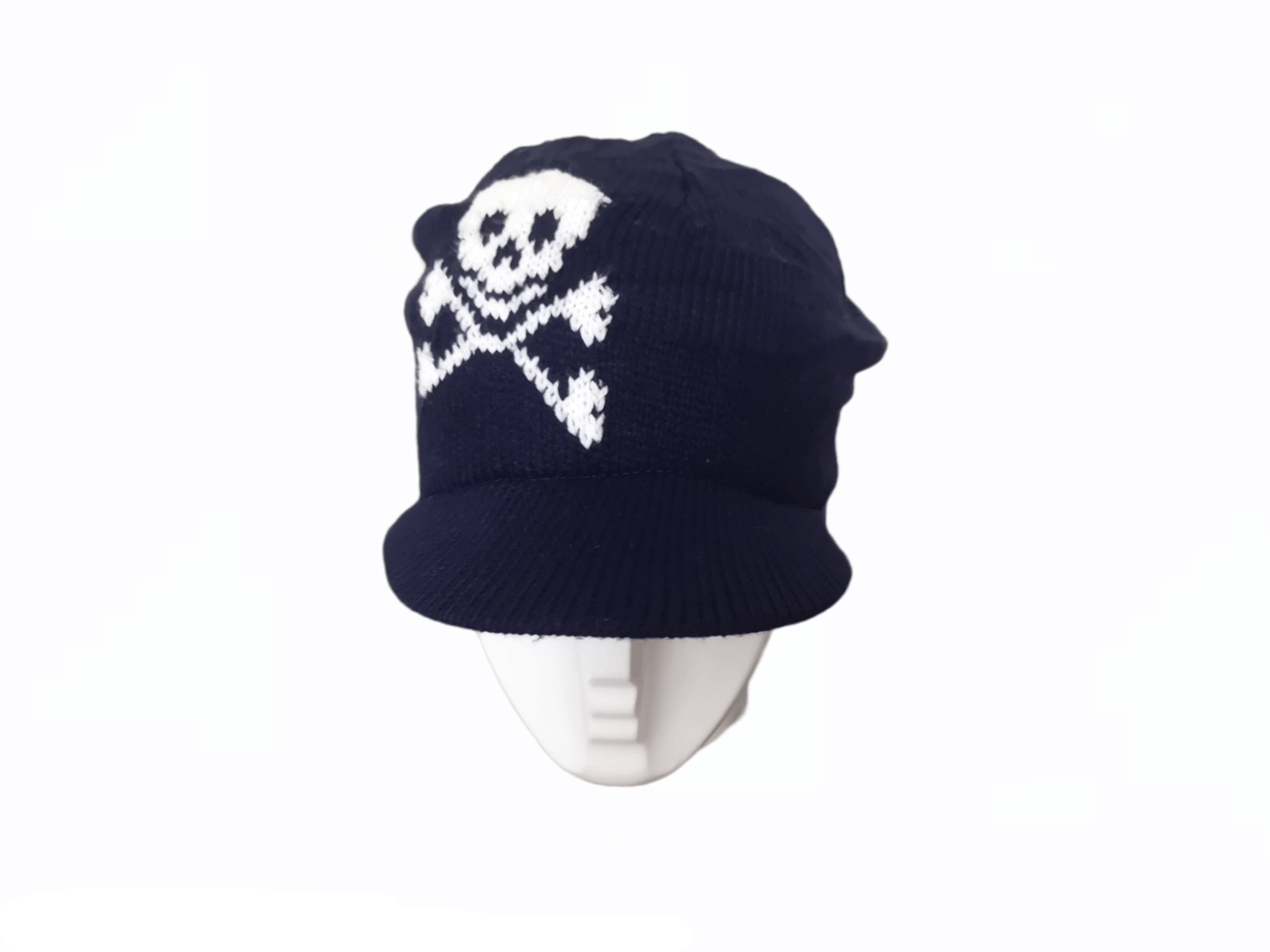 Other SKULL & BONES KNITTED ROUND HAT Size ONE SIZE - 1 Thumbnail