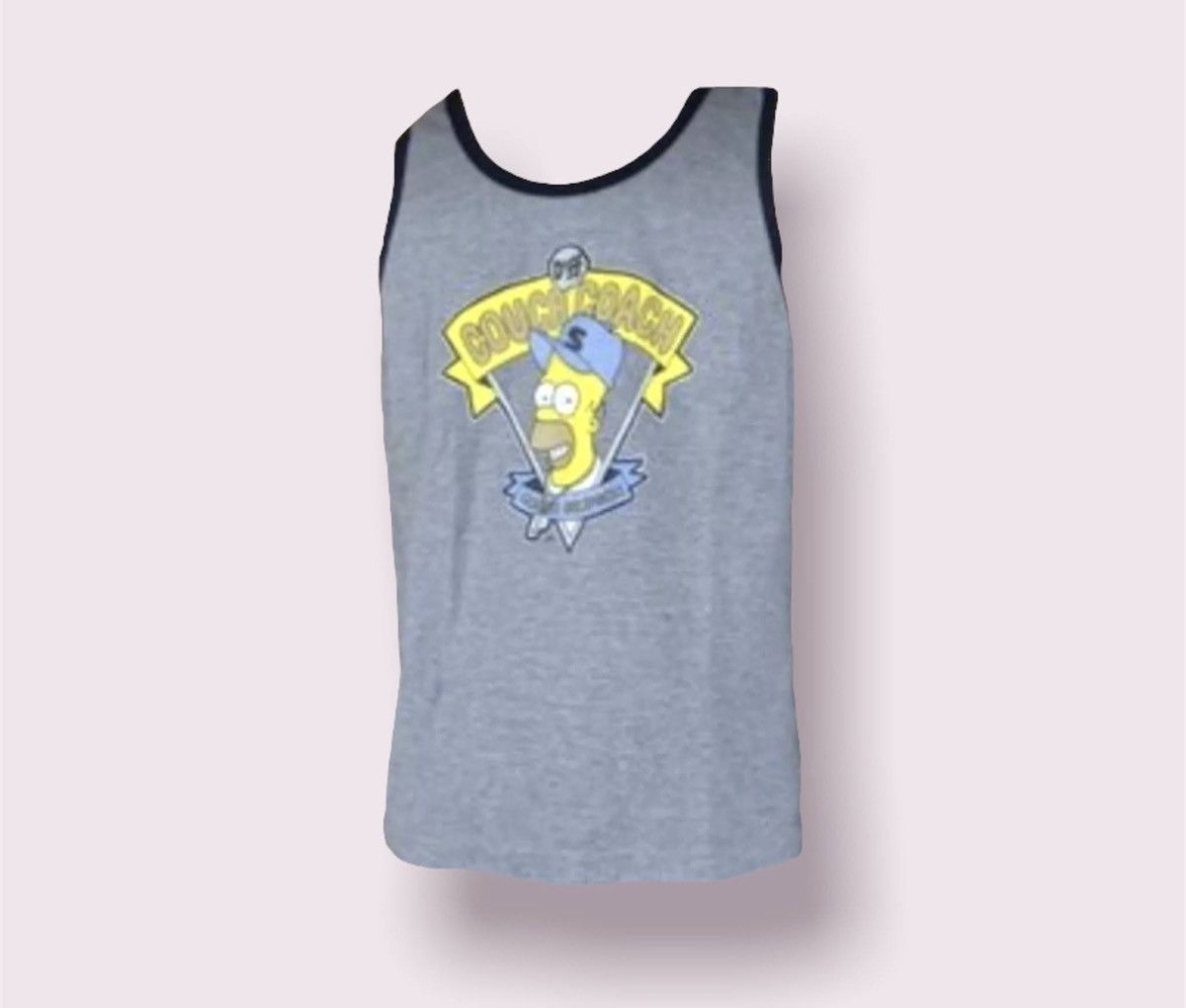 Vintage The Simpson’s Men’s Shirt Homer Sleeveless Tank Size US M / EU 48-50 / 2 - 4 Thumbnail
