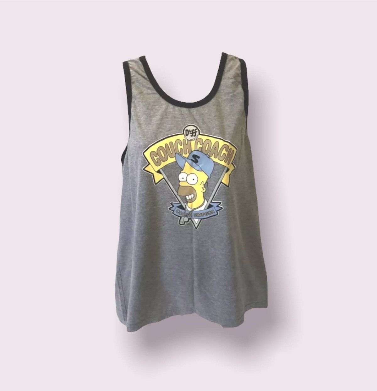 Vintage The Simpson’s Men’s Shirt Homer Sleeveless Tank Size US M / EU 48-50 / 2 - 5 Thumbnail