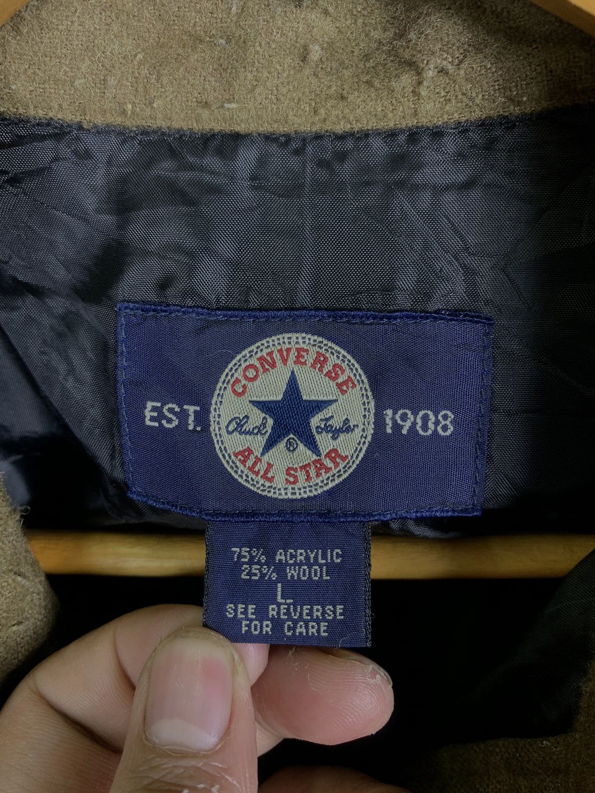 Converse Vintage 90S Converse Wool Flannel Shirt Hype colour Size US L / EU 52-54 / 3 - 4 Thumbnail