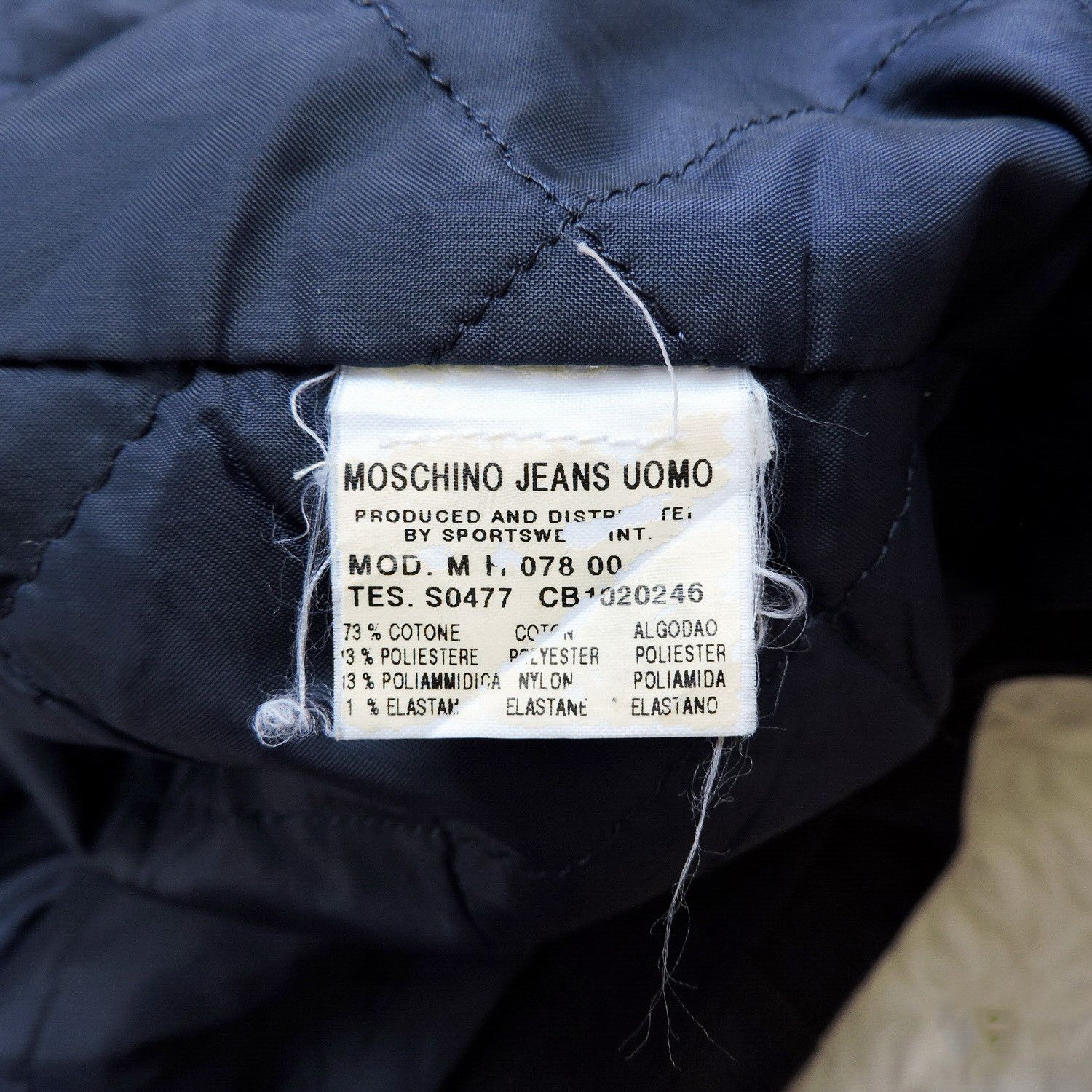 Moschino MOSCHINO JEANS NAVY JACKET Size US M / EU 48-50 / 2 - 4 Thumbnail