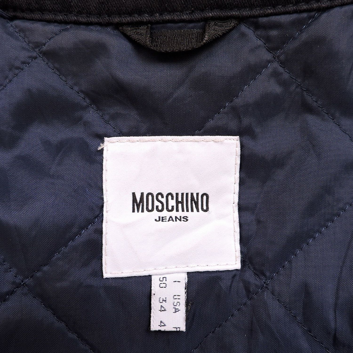 Moschino MOSCHINO JEANS NAVY JACKET Size US M / EU 48-50 / 2 - 3 Thumbnail