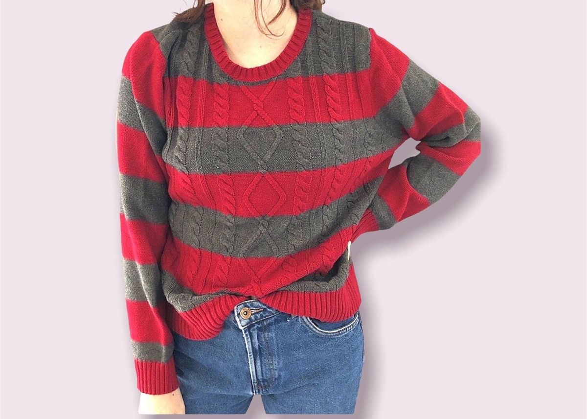 Chaps × Vintage Chaps Cable Knit Sweater Crewneck Pullover Size XL / US 12-14 / IT 48-50 - 1 Thumbnail