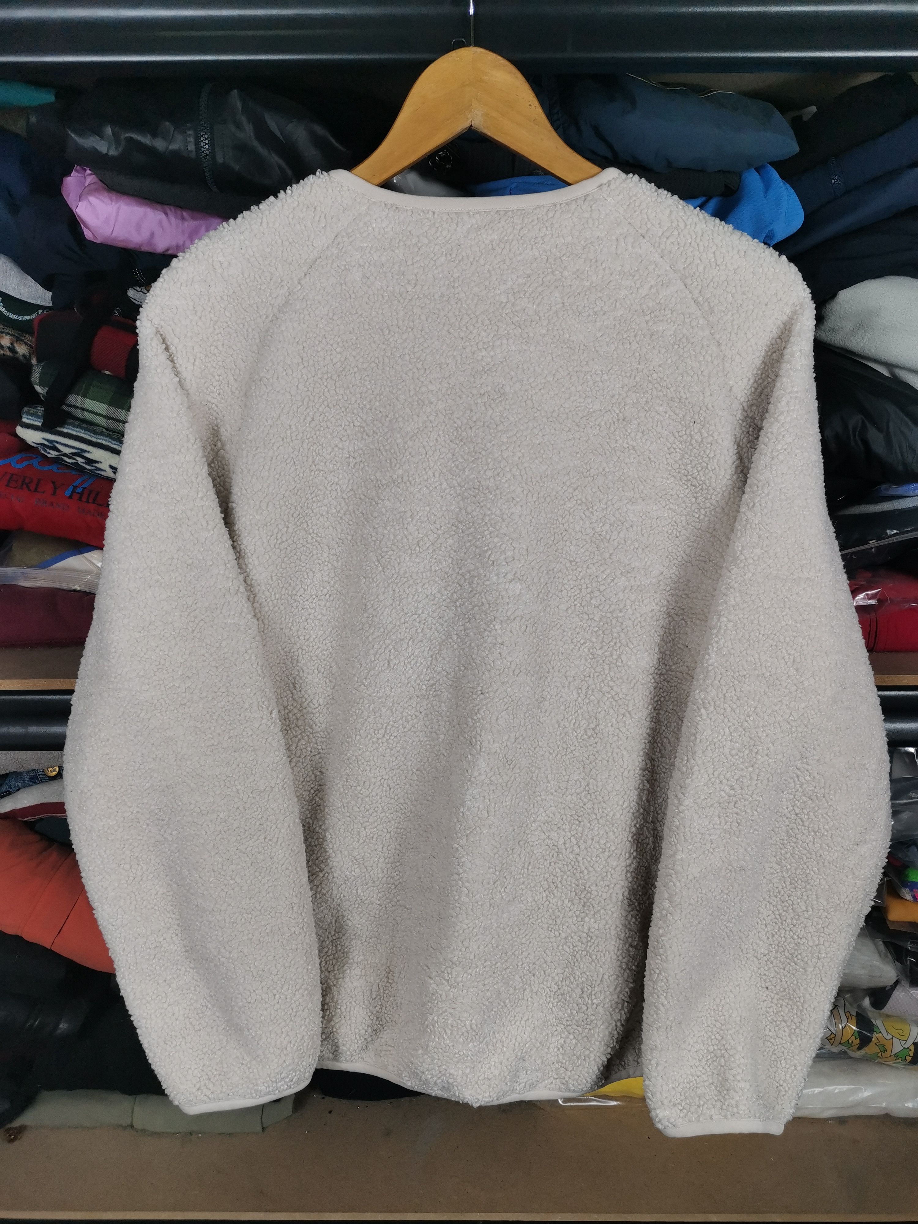 Japanese Brand × Uniqlo × Vintage Vintage Uniqlo Sherpa Cardigan Jacket Size US L / EU 52-54 / 3 - 2 Thumbnail