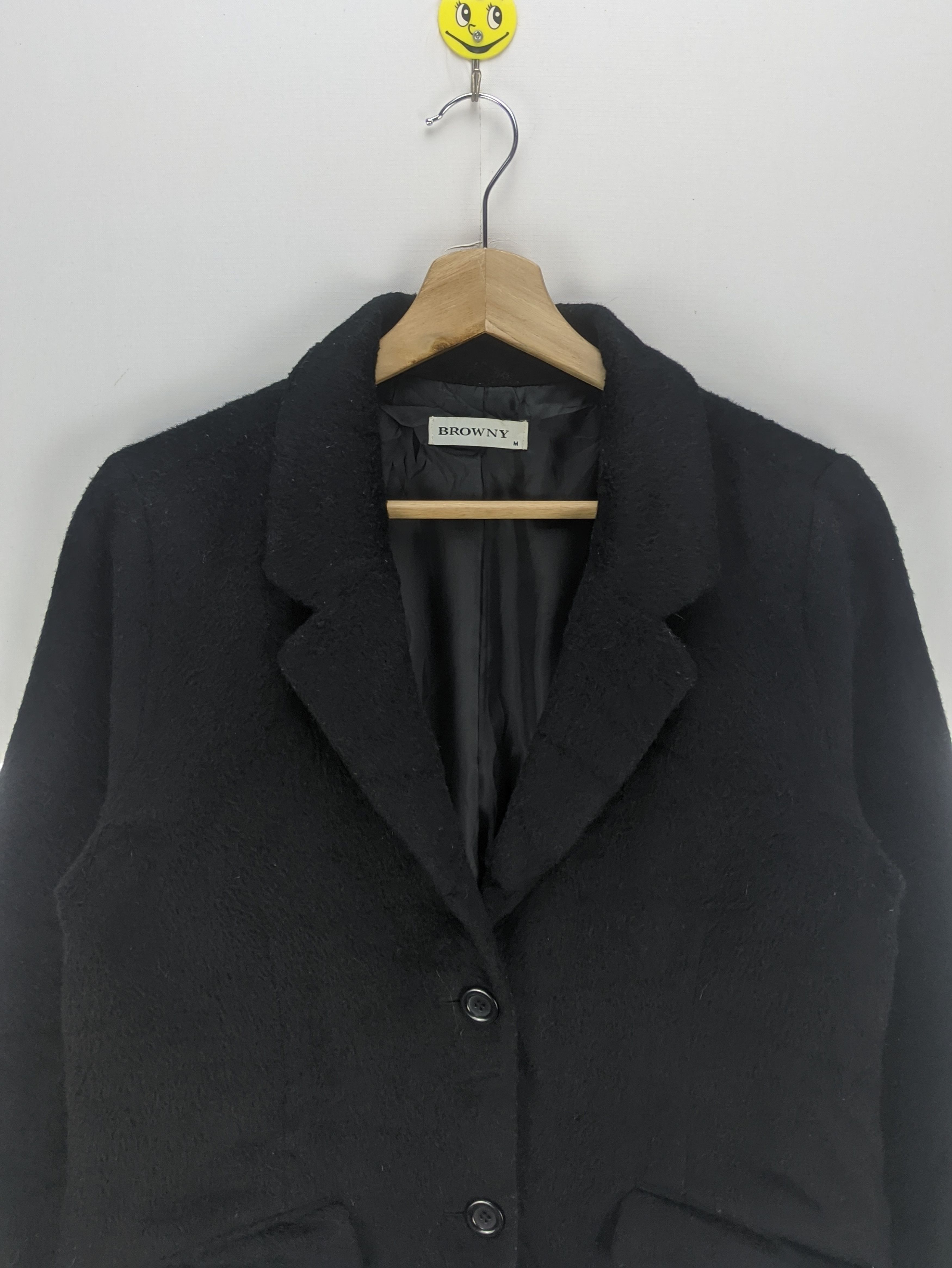 Japanese Brand Steals🔥Wool Long Coat by Browny Size M / US 6-8 / IT 42-44 - 8 Thumbnail
