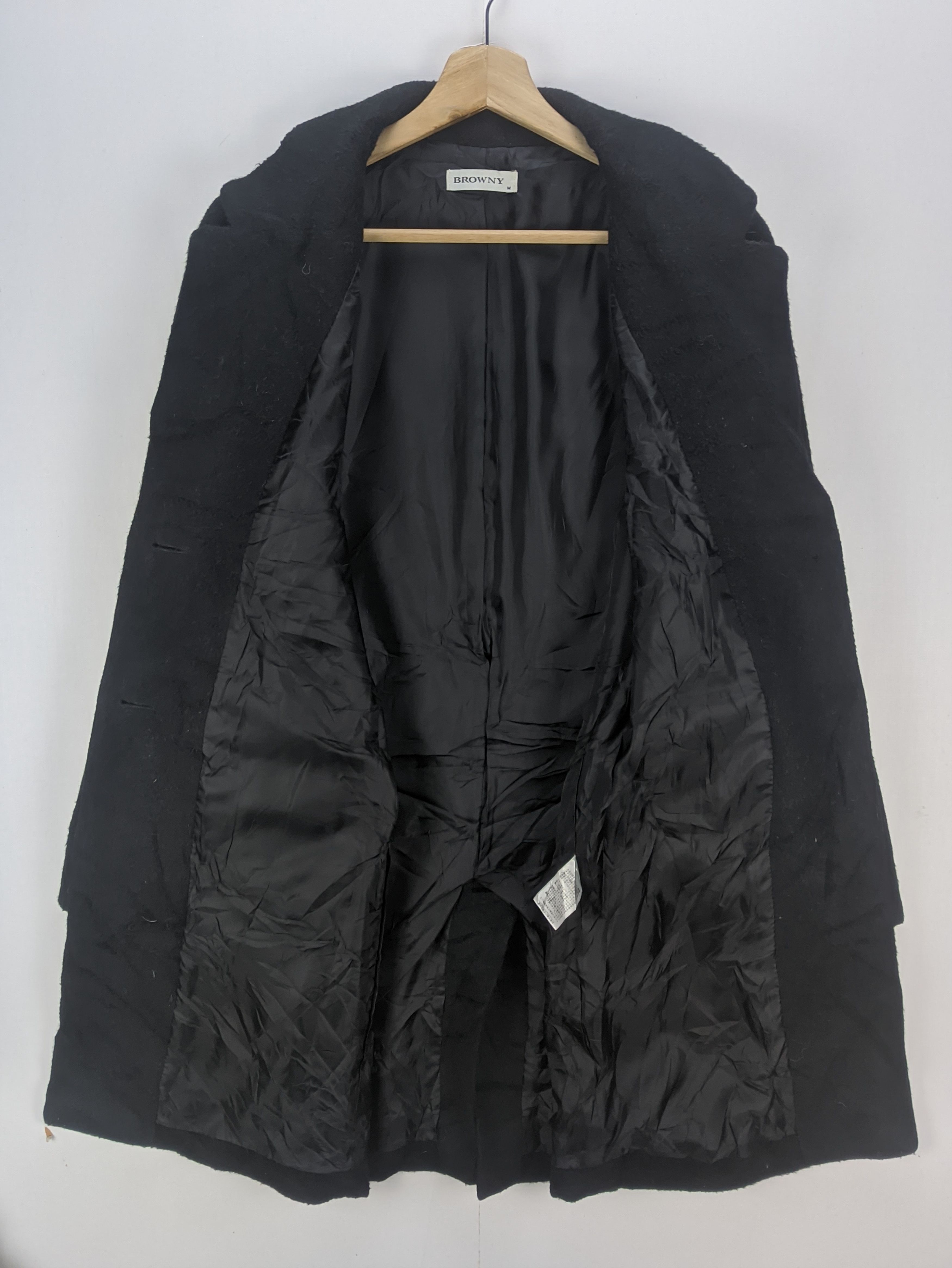 Japanese Brand Steals🔥Wool Long Coat by Browny Size M / US 6-8 / IT 42-44 - 6 Thumbnail
