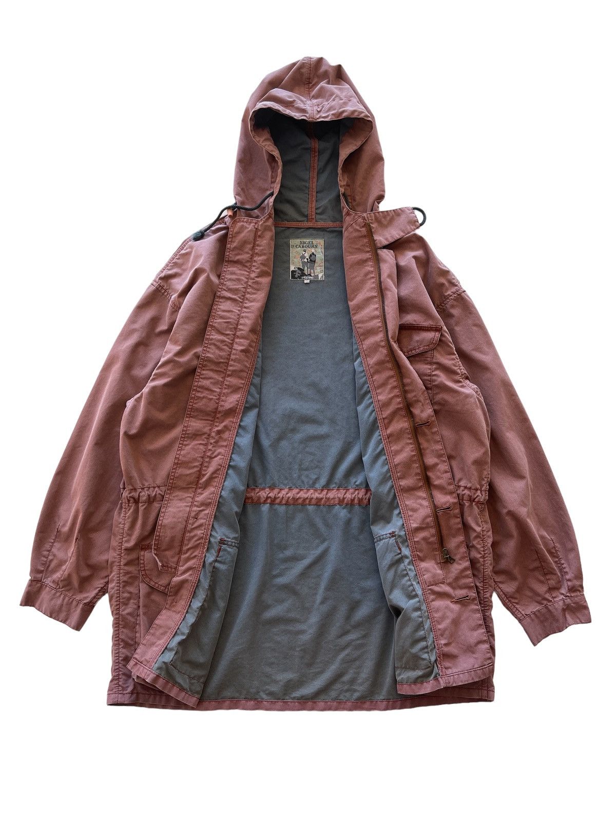 Nigel Cabourn Nigel Cabourn Hooded Field Jacket Size US L / EU 52-54 / 3 - 3 Thumbnail
