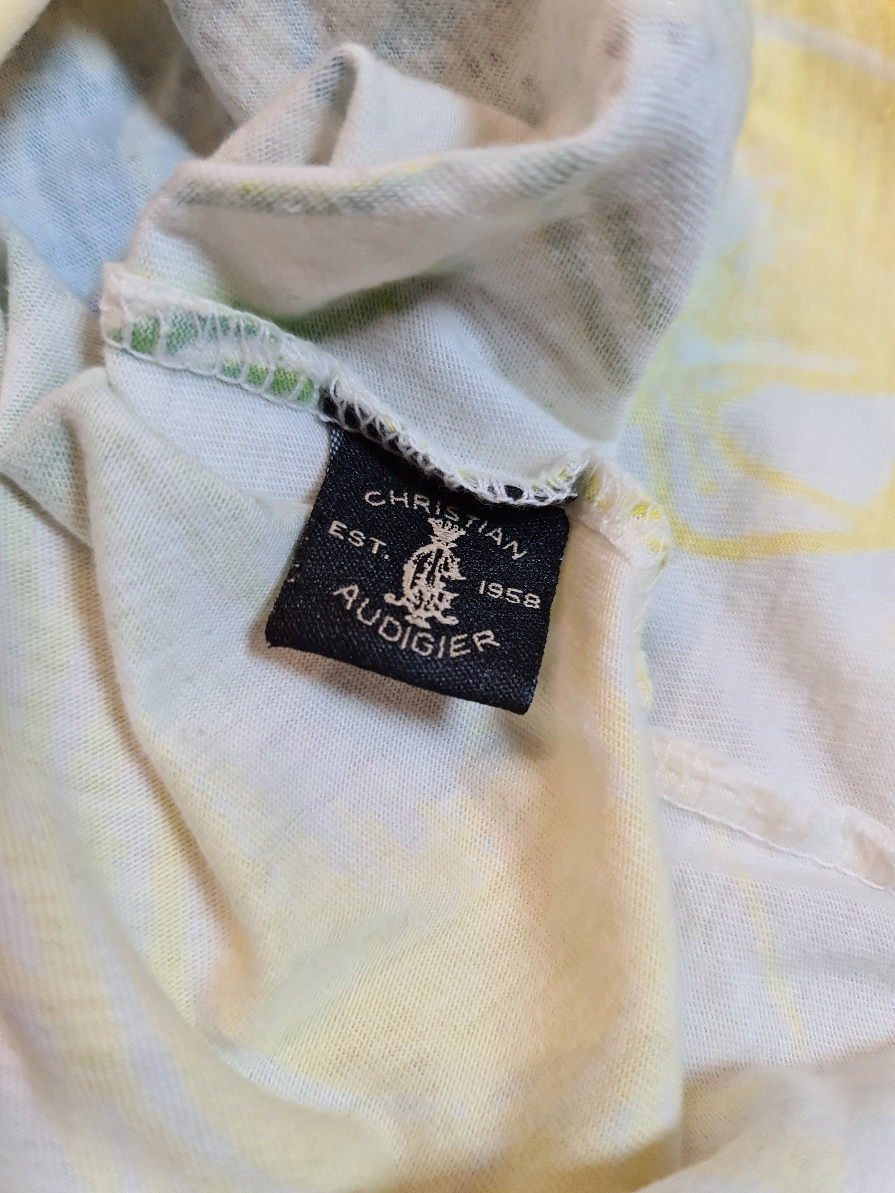Christian Audigier Vintage Christian Audigier Longsleeve Shirt All Over Print Size L / US 10 / IT 46 - 6 Thumbnail