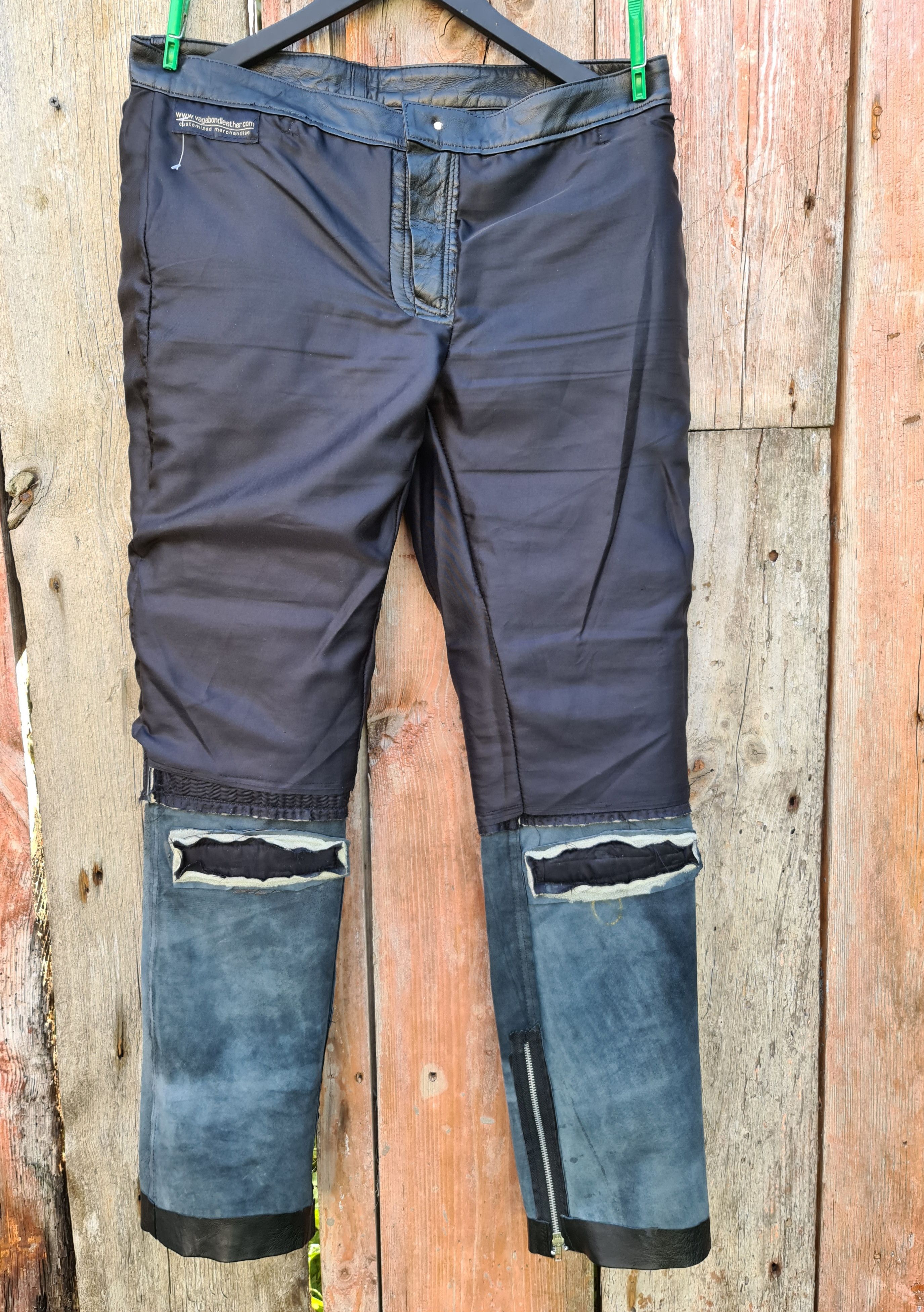 Genuine Leather Motorcycle Leather pants Marching Antz Size 30" / US 8 / IT 44 - 9 Thumbnail