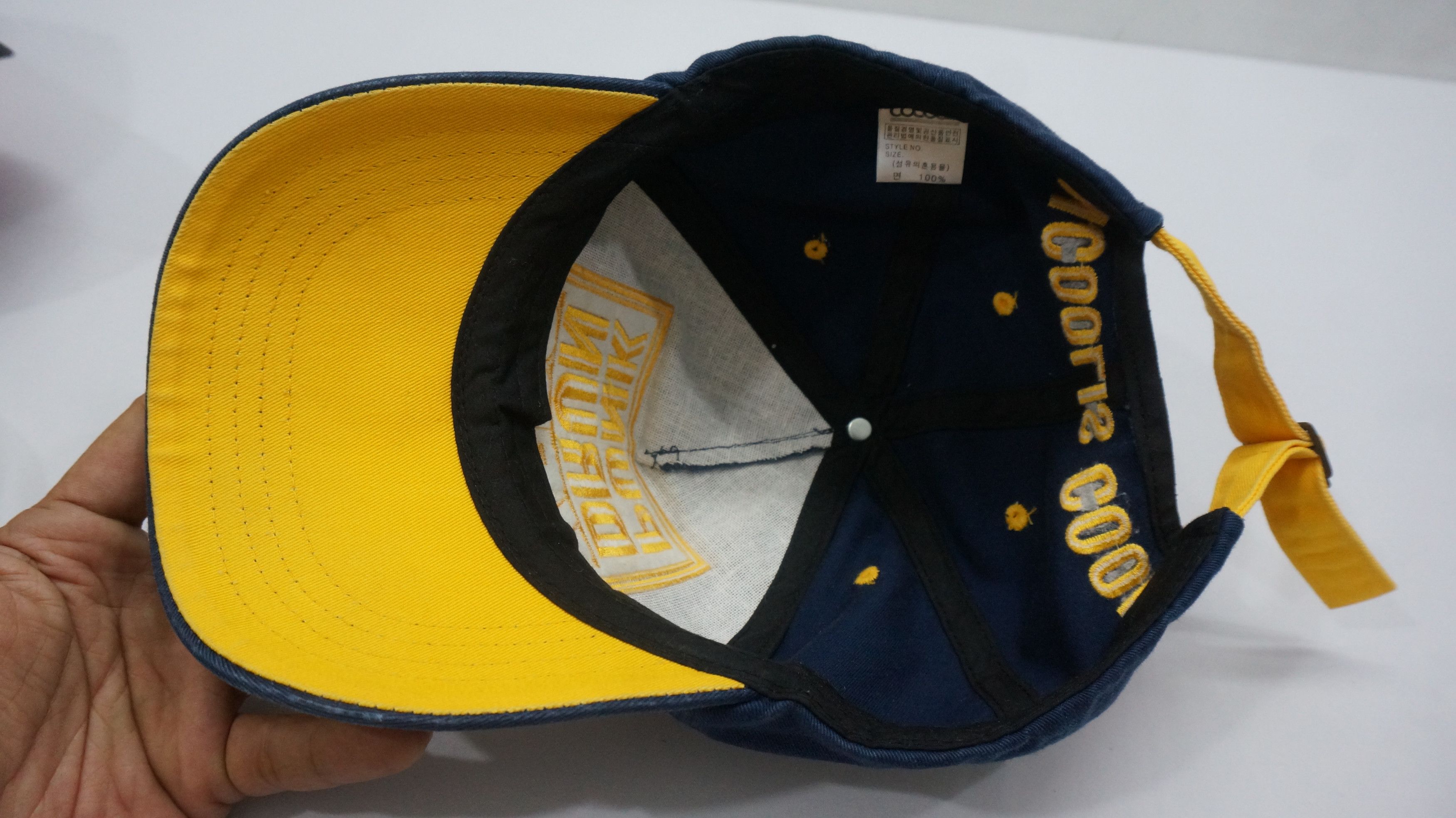 Japanese Brand Japanese PUNK DRUNKERS Cotton Baseball Embroidery Cap Size ONE SIZE - 7 Thumbnail