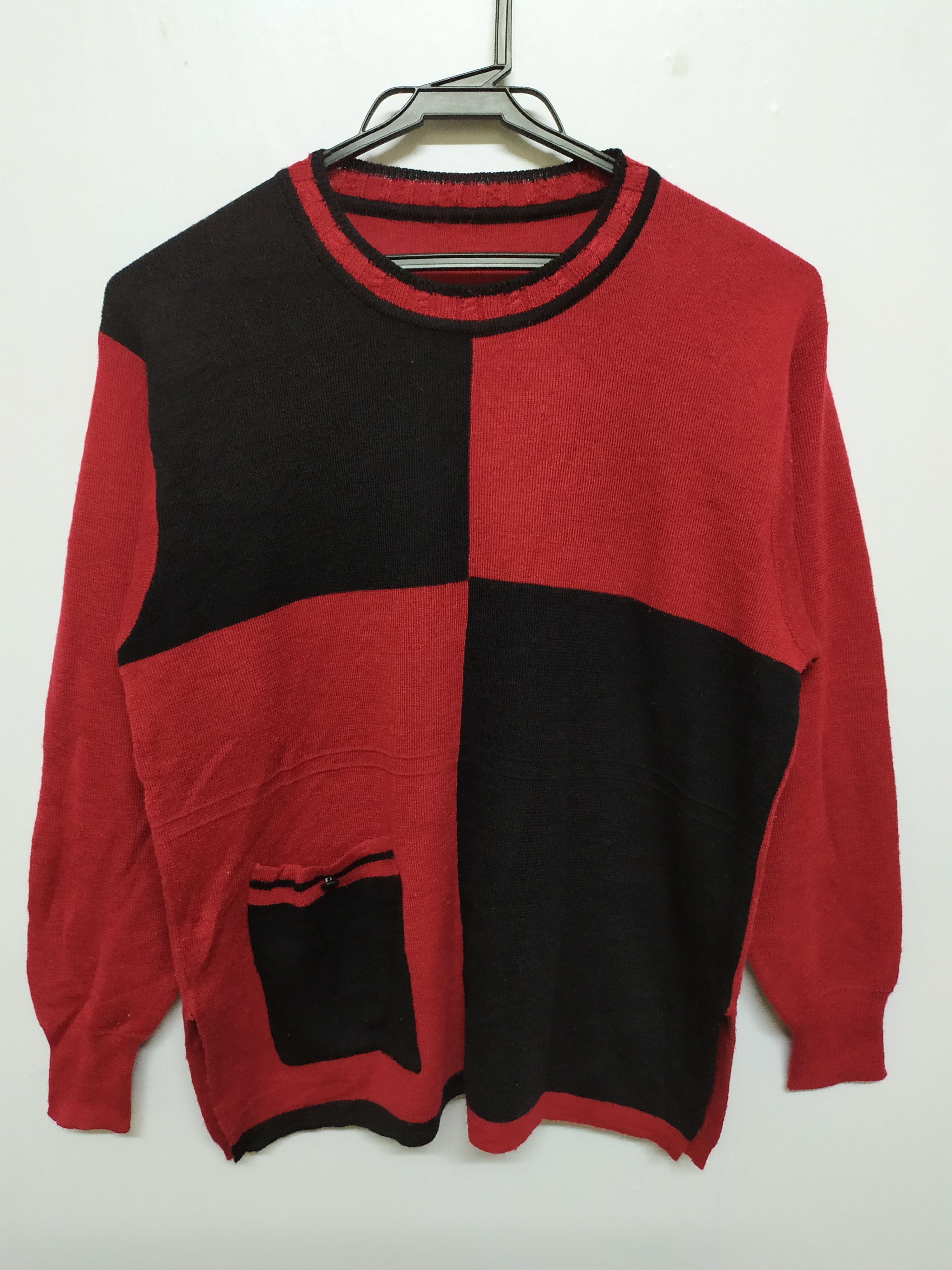 Flannel × Japanese Brand BLACK RED FLANNEL KURT KURBAIN STYLE Size US M / EU 48-50 / 2 - 1 Thumbnail