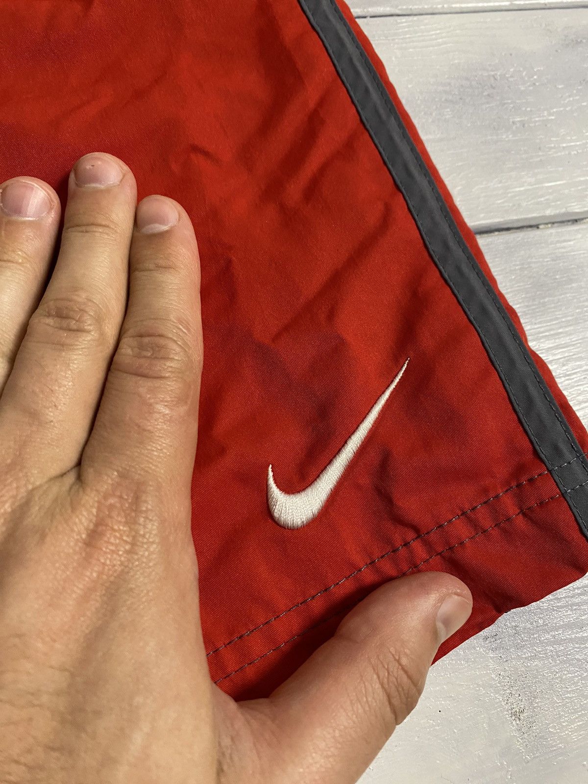 Nike Rare Vintage Shorts Nike COR72Z Y2K style. Drill Swoosh Size US 34 / EU 50 - 3 Thumbnail