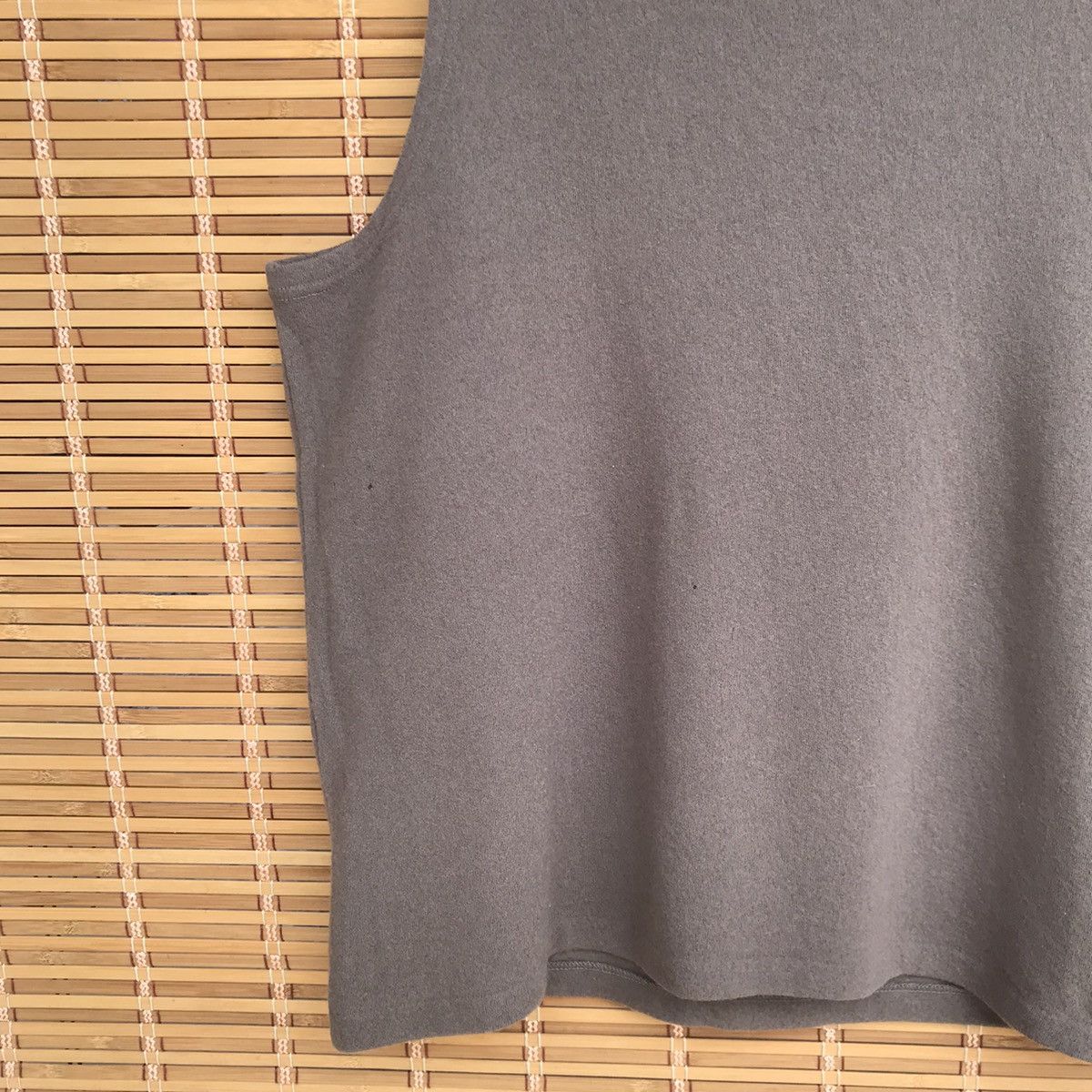 Vintage Lancel top sleeveless wool medium