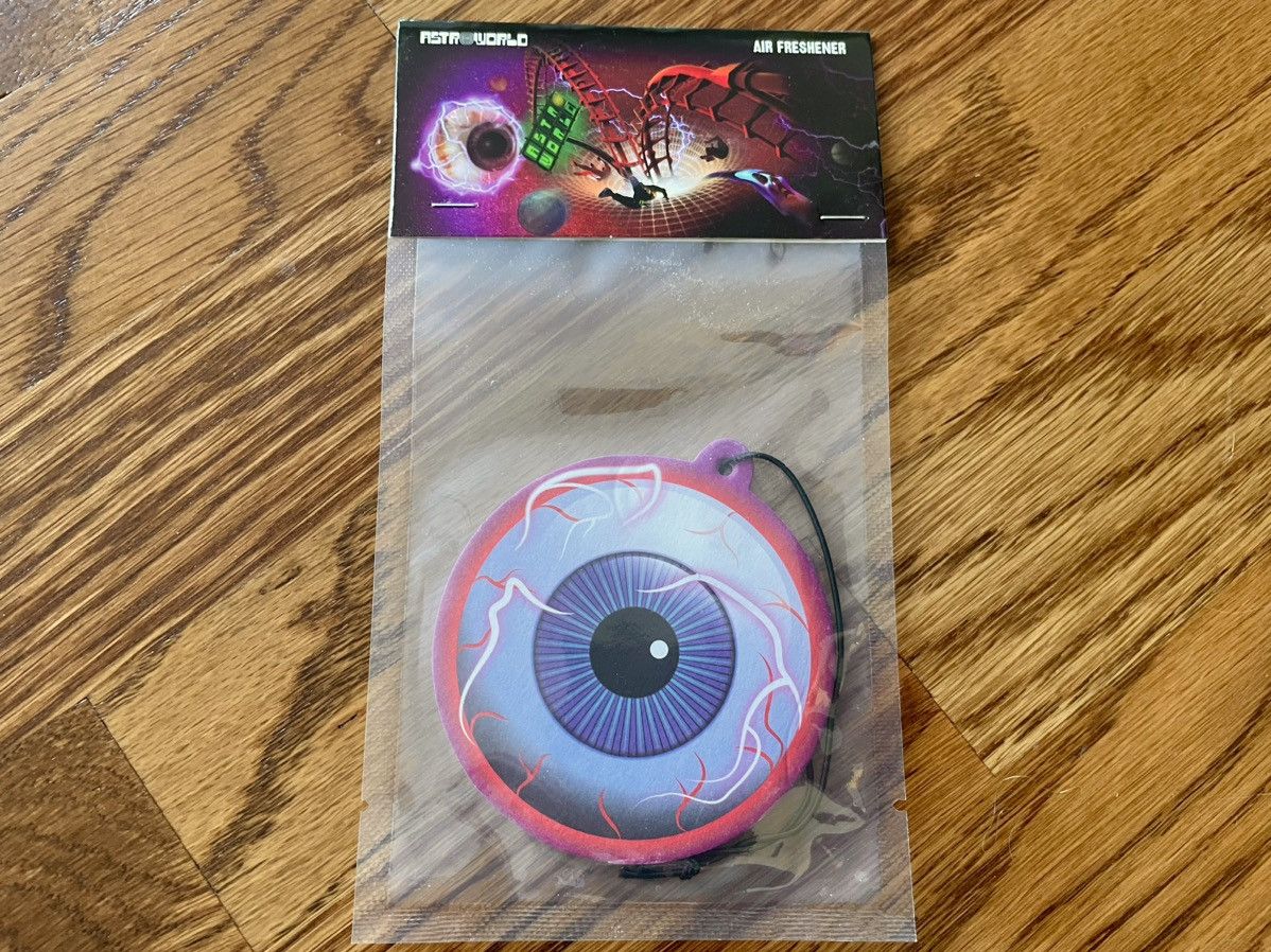Travis Scott Astroworld Festival Eyeball Air Freshener Car Cactus Eye Size ONE SIZE - 1 Thumbnail