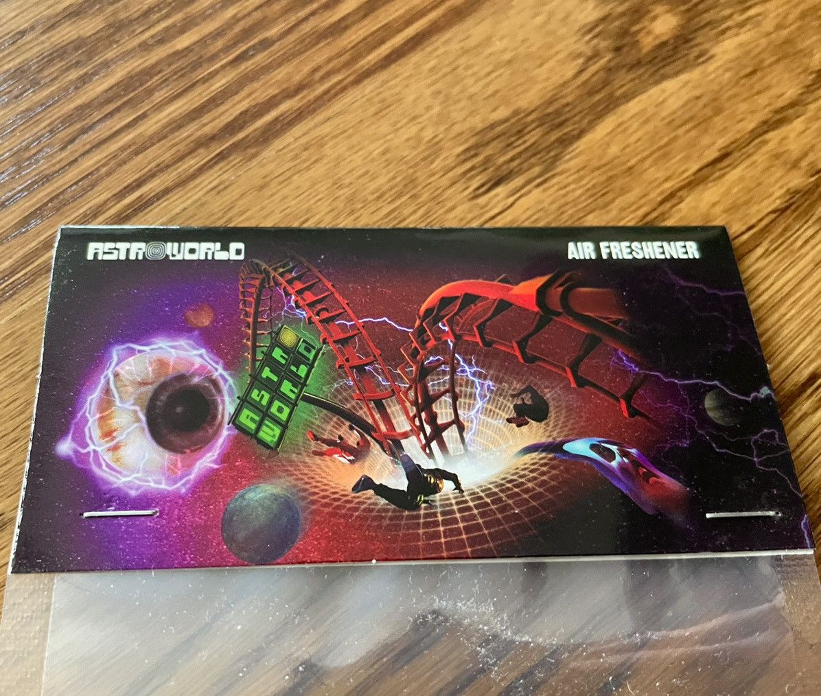 Travis Scott Astroworld Festival Eyeball Air Freshener Car Cactus Eye Size ONE SIZE - 4 Thumbnail