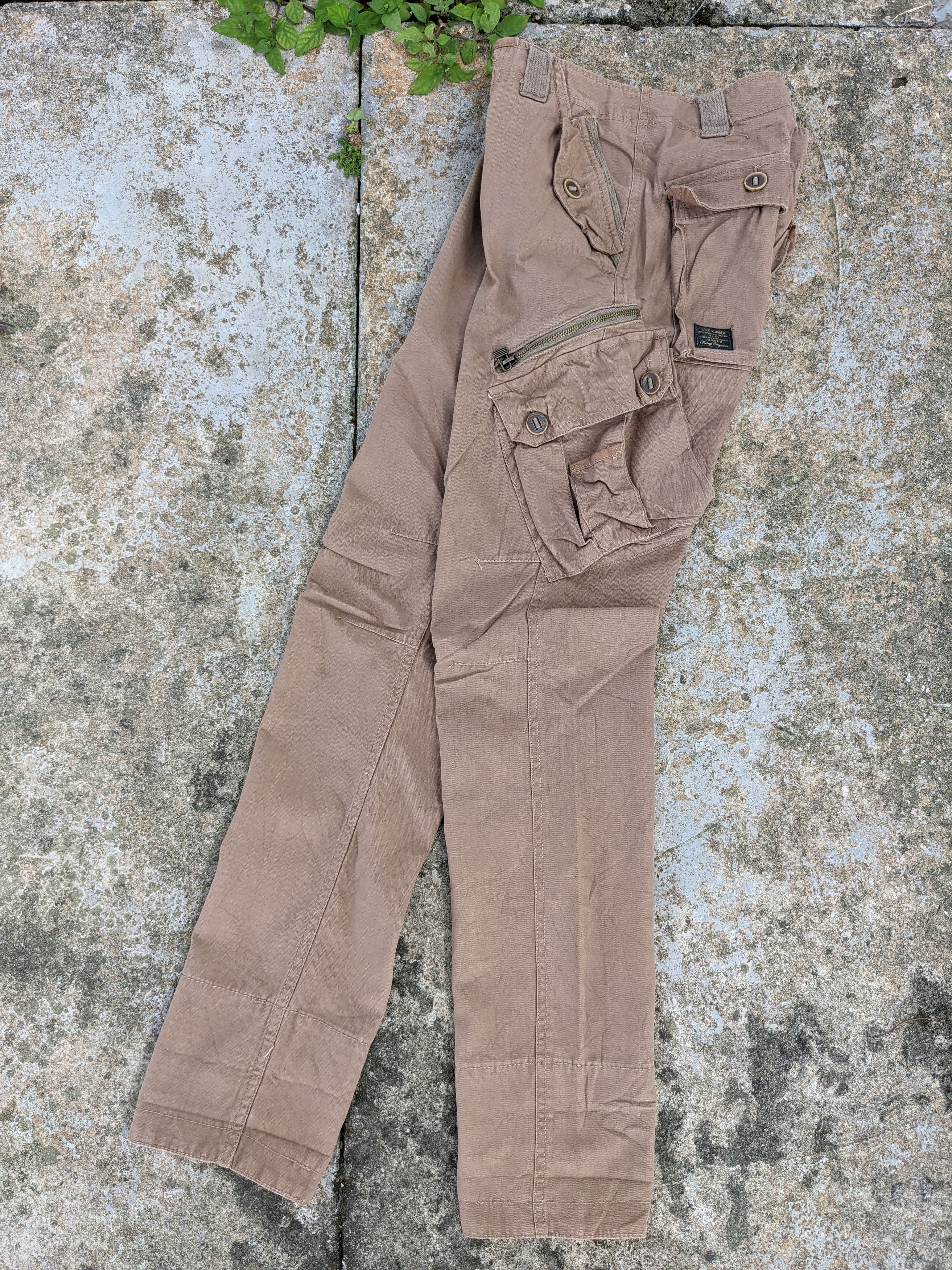 Japanese Brand ⚡️Steals⚡️ Back Number Cargo Pants Size US 29 - 8 Thumbnail