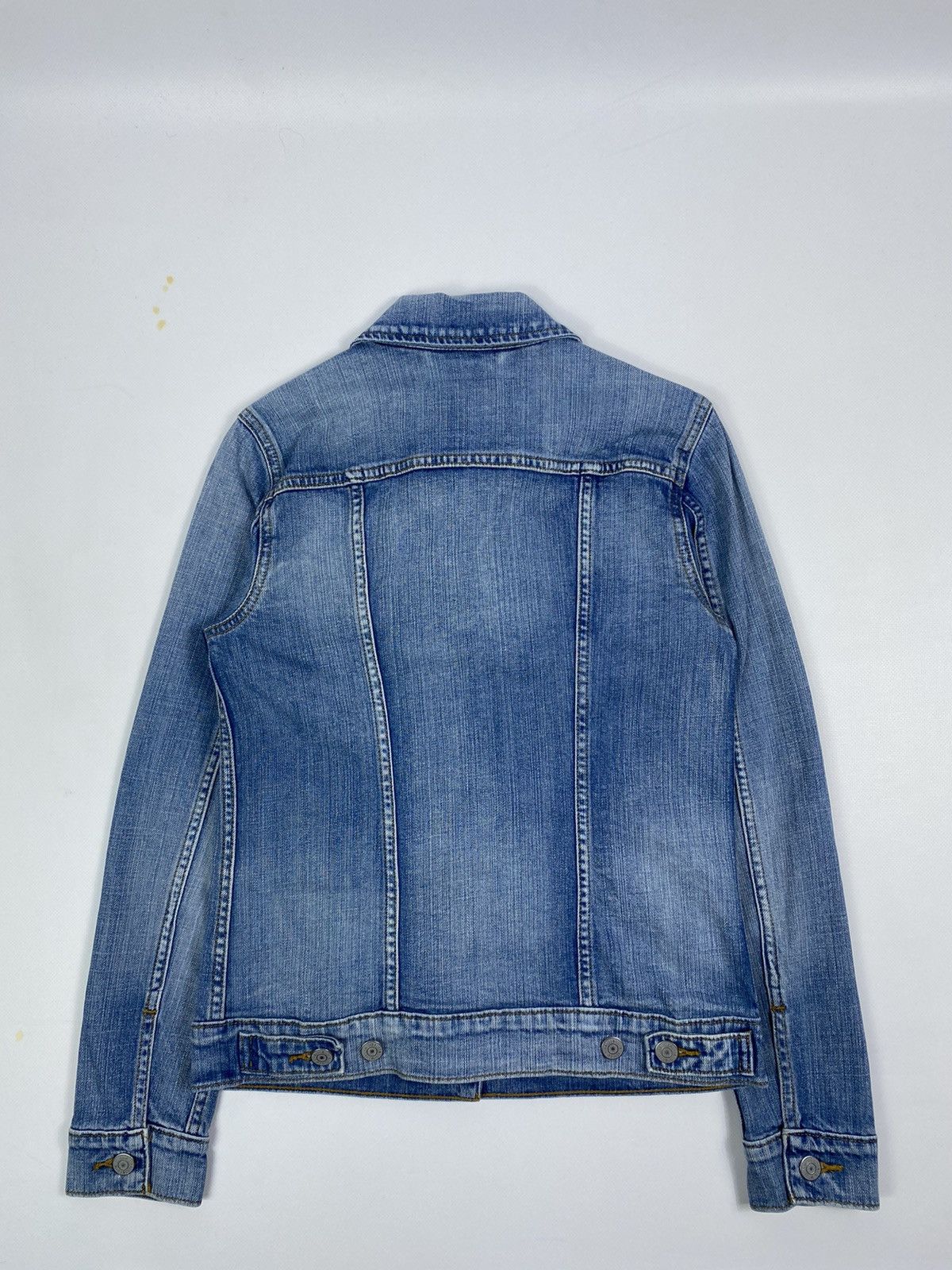 Levi's 🔥LASTDROP🔥 Washed Light Denim Trucker Jeans Jacket Size XS / US 0-2 / IT 36-38 - 7 Thumbnail