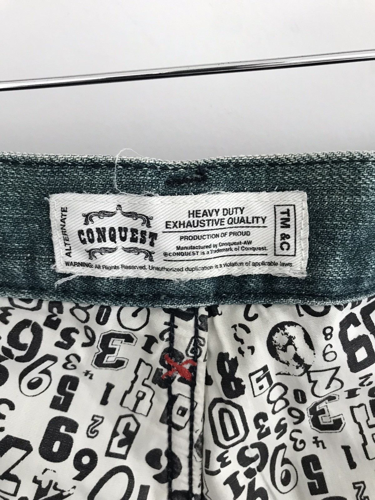 Japanese Brand Conquest-AW Skate Local Only Denim Jeans Size US 33 - 11 Thumbnail