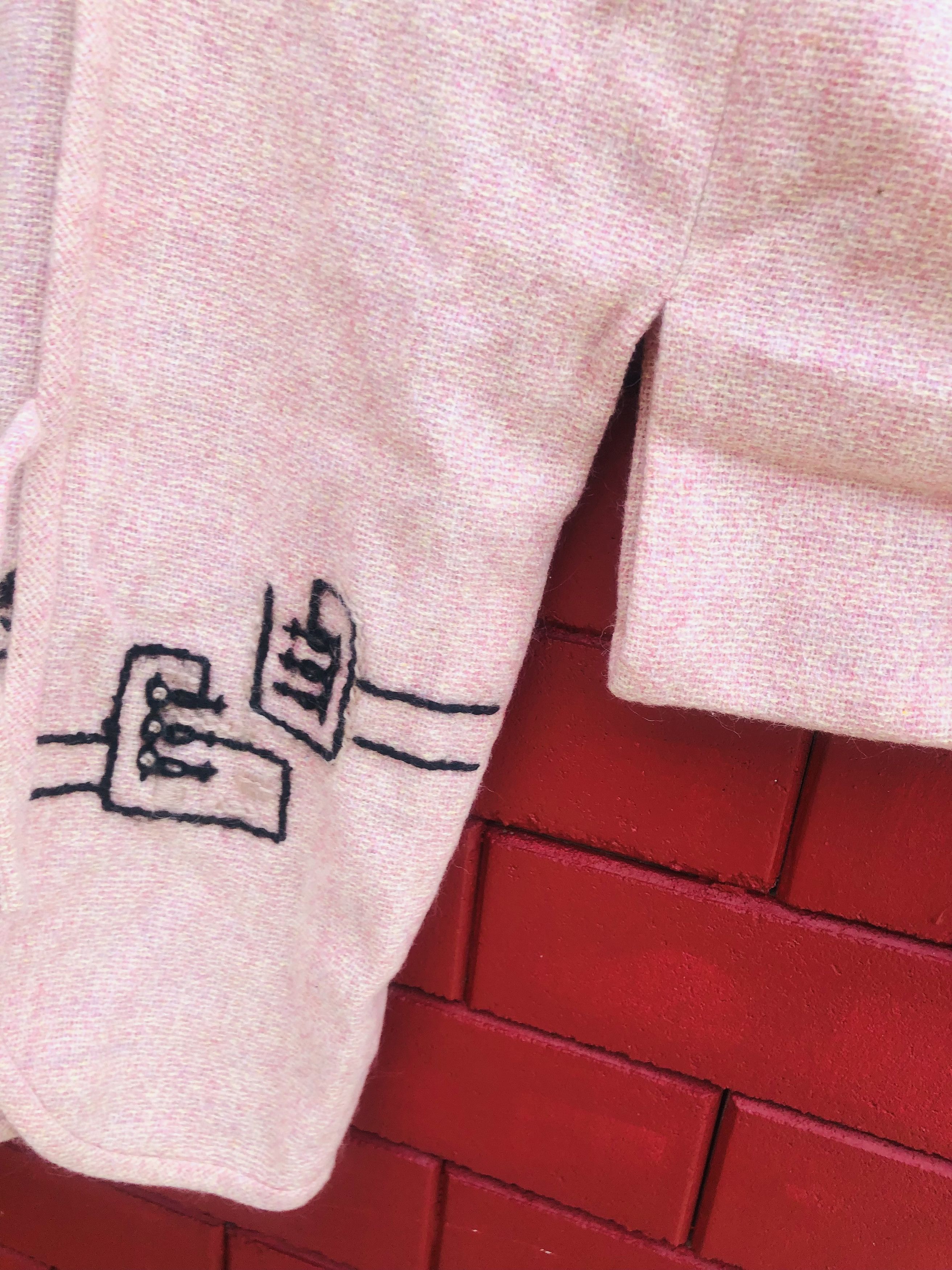 Japanese Brand × Vintage Vintage Wool Kimono Japanese Designed Fashion Style Size US L / EU 52-54 / 3 - 5 Thumbnail