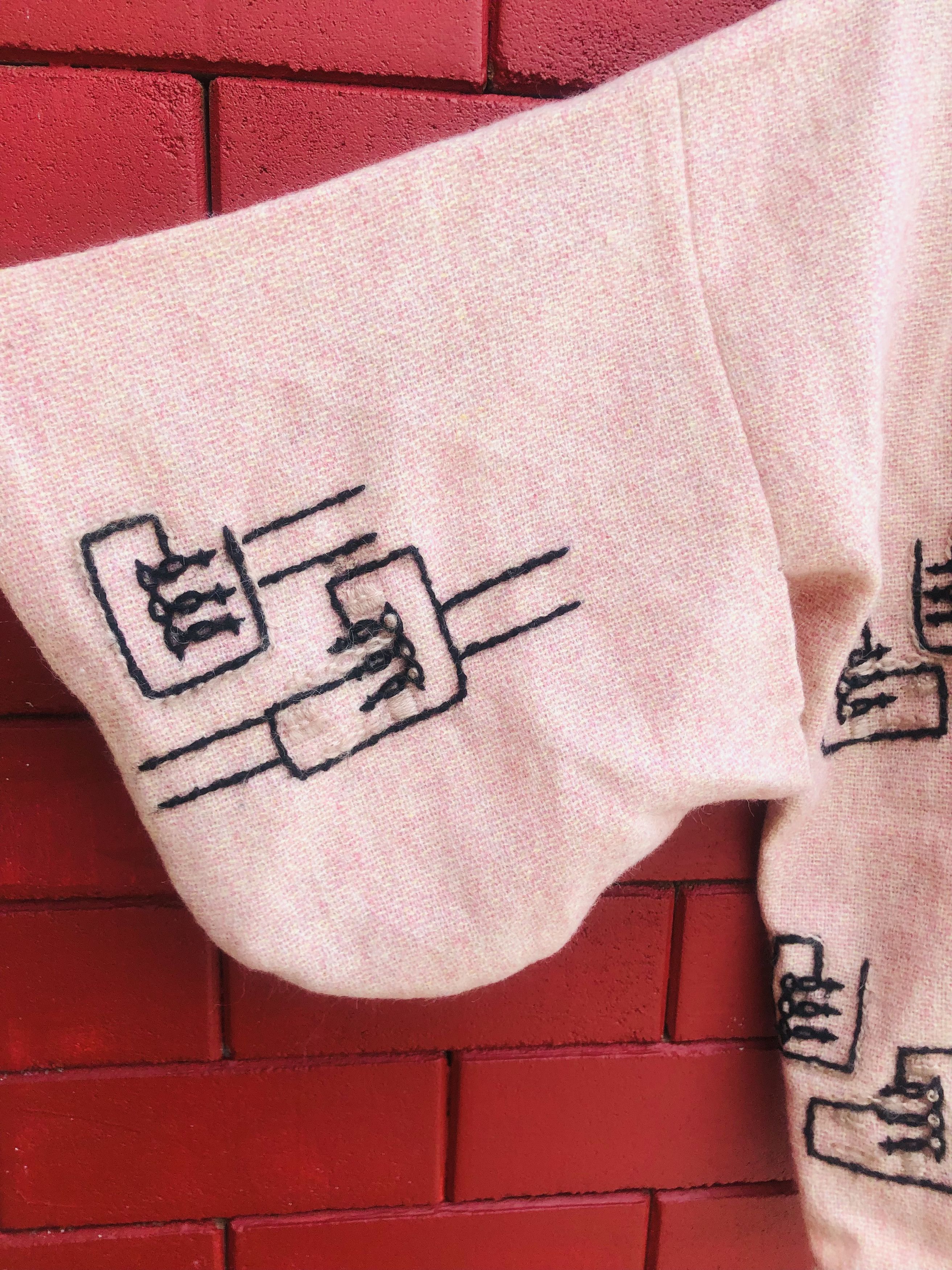 Japanese Brand × Vintage Vintage Wool Kimono Japanese Designed Fashion Style Size US L / EU 52-54 / 3 - 7 Thumbnail