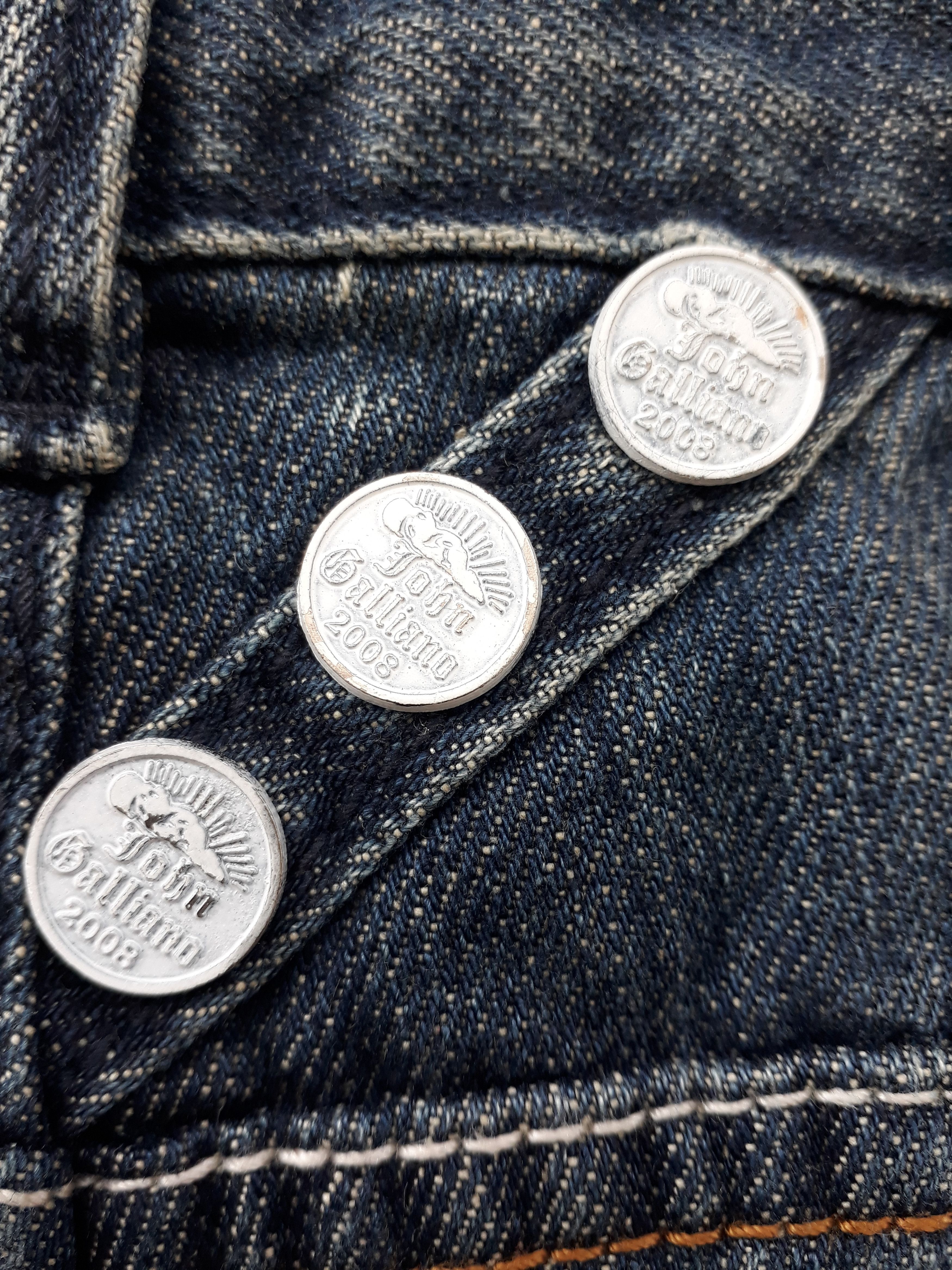 John Galliano Rare!!!John Galliano denim Size US 36 / EU 52 - 6 Thumbnail