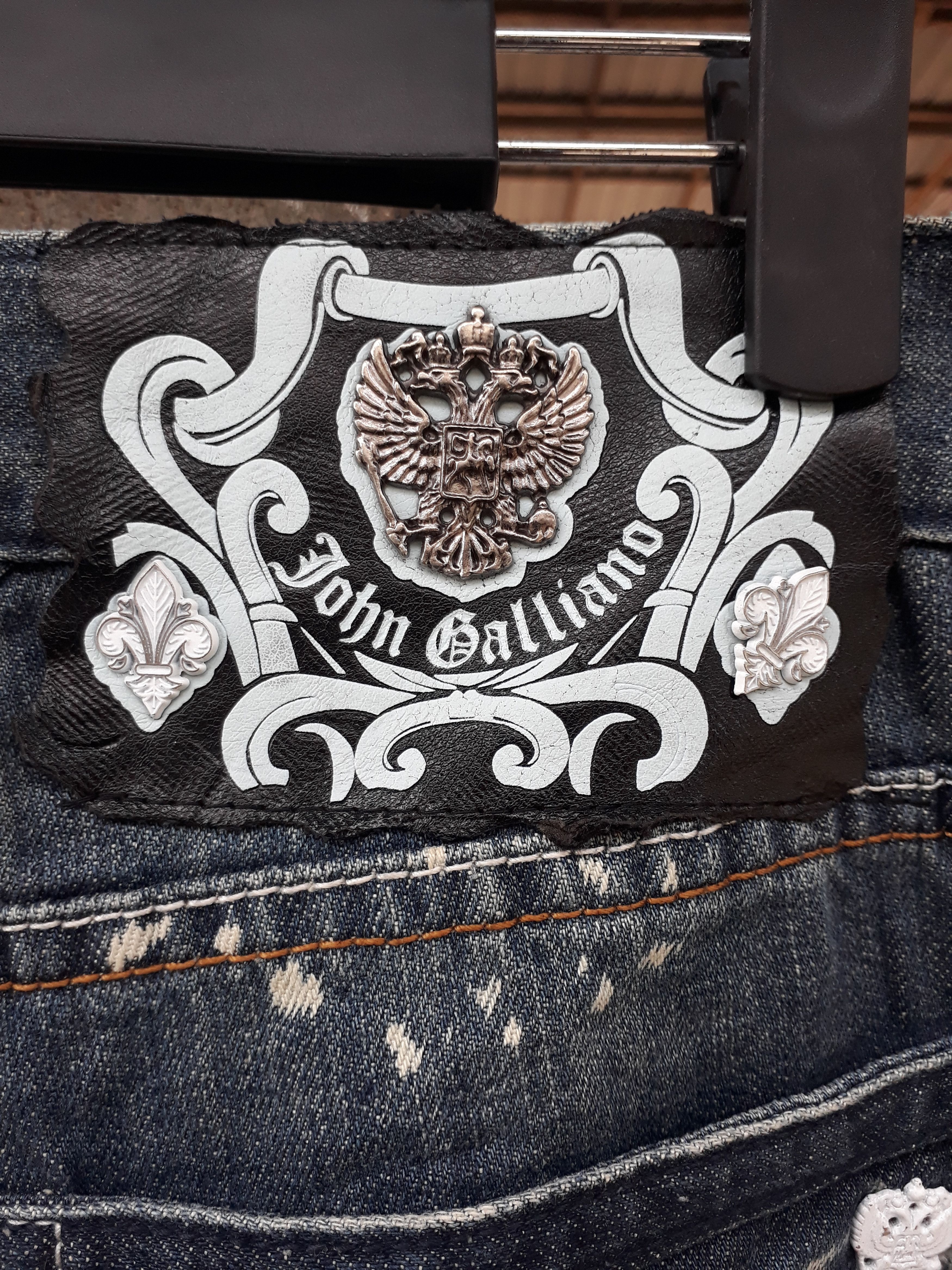 John Galliano Rare!!!John Galliano denim Size US 36 / EU 52 - 4 Thumbnail