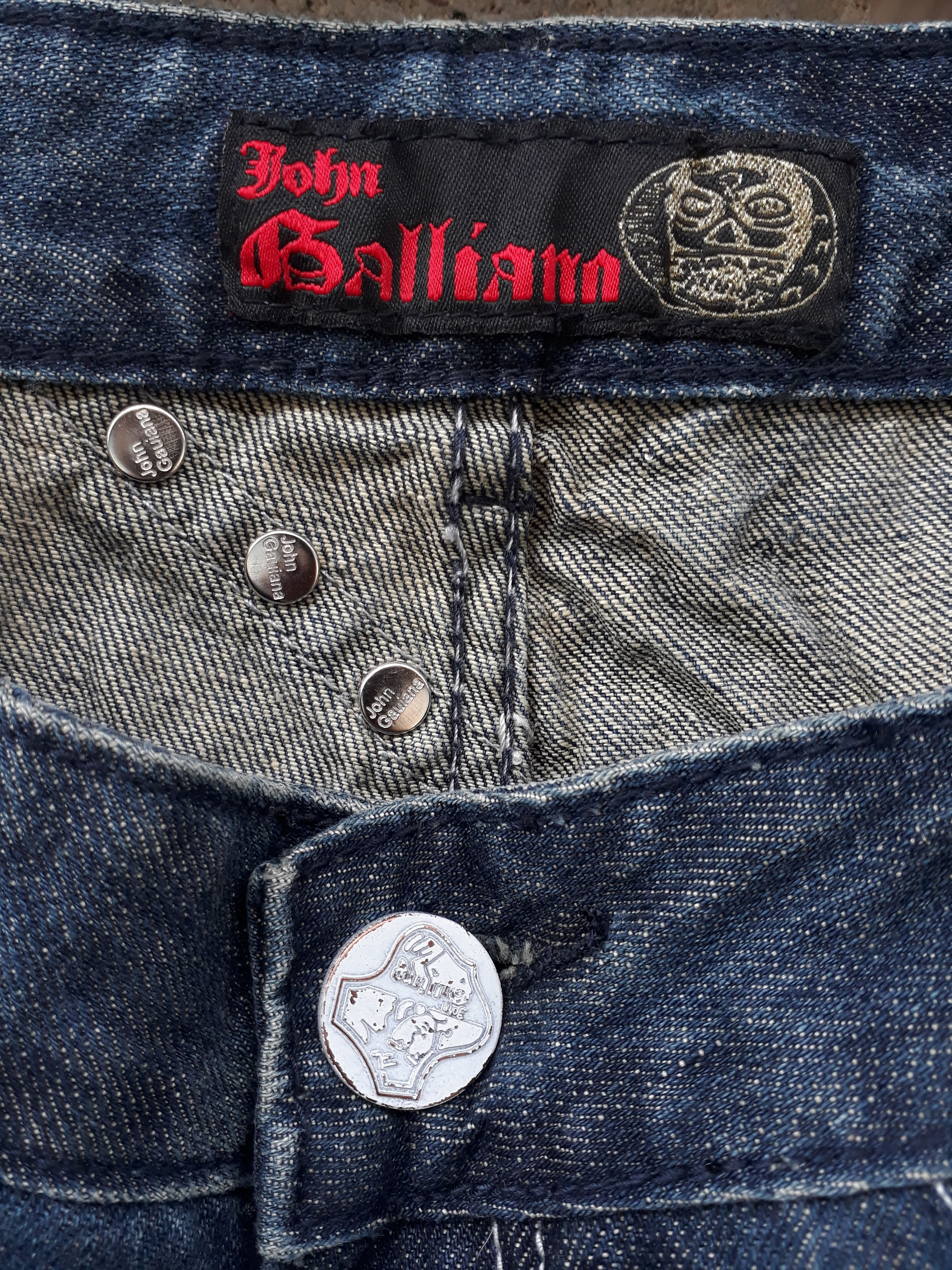 John Galliano Rare!!!John Galliano denim Size US 36 / EU 52 - 8 Thumbnail