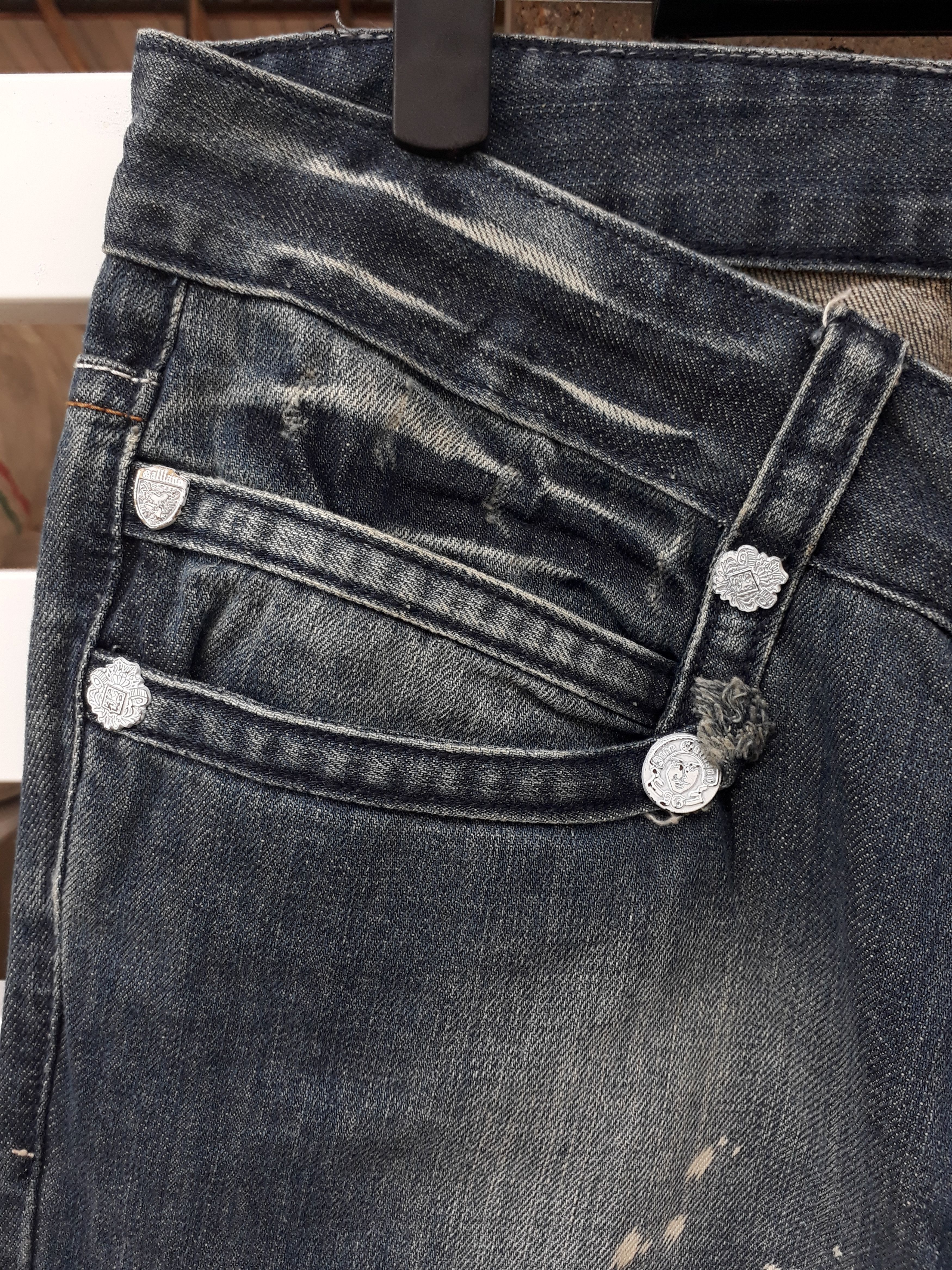 John Galliano Rare!!!John Galliano denim Size US 36 / EU 52 - 9 Thumbnail