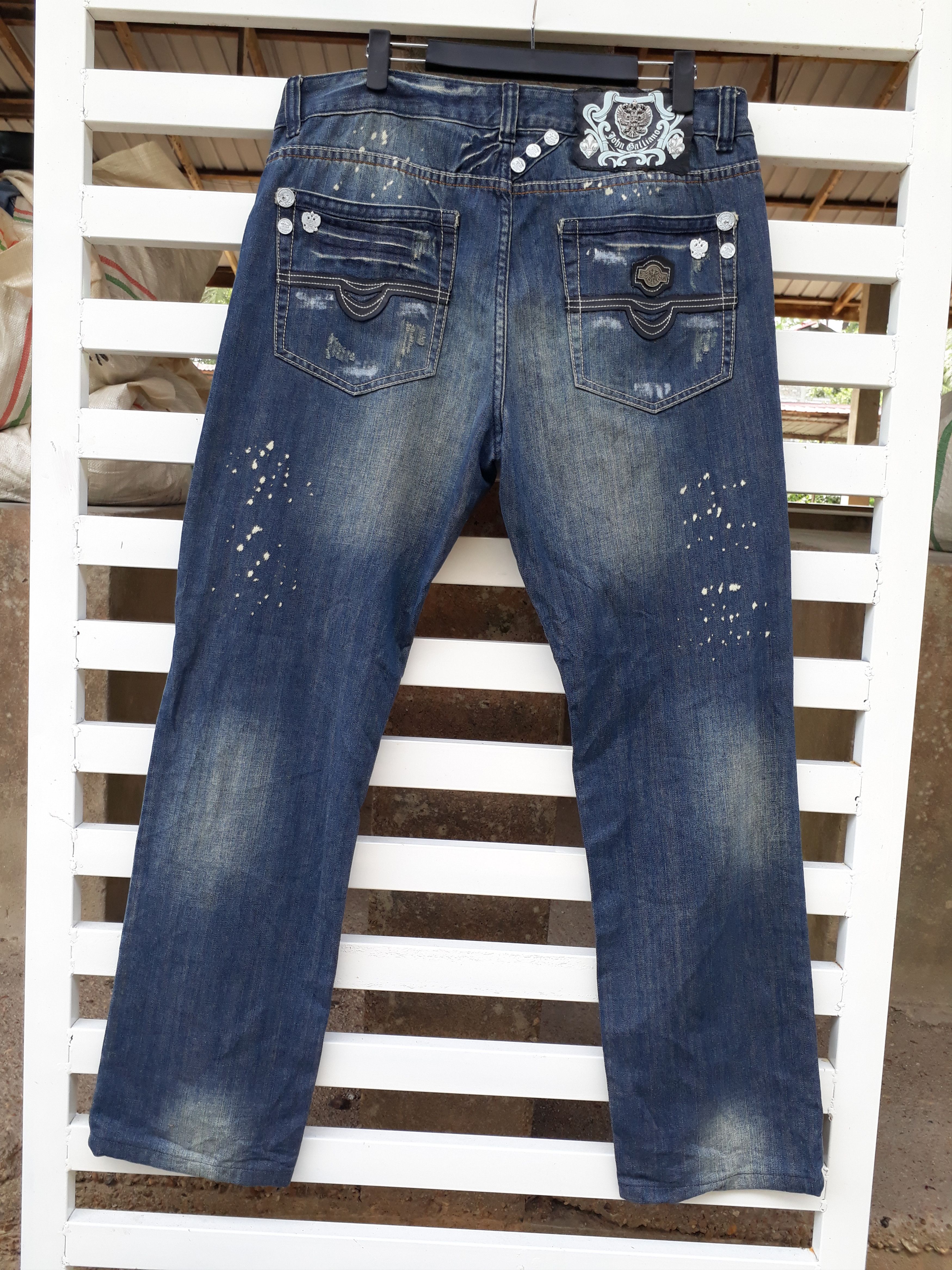 John Galliano Rare!!!John Galliano denim Size US 36 / EU 52 - 7 Thumbnail