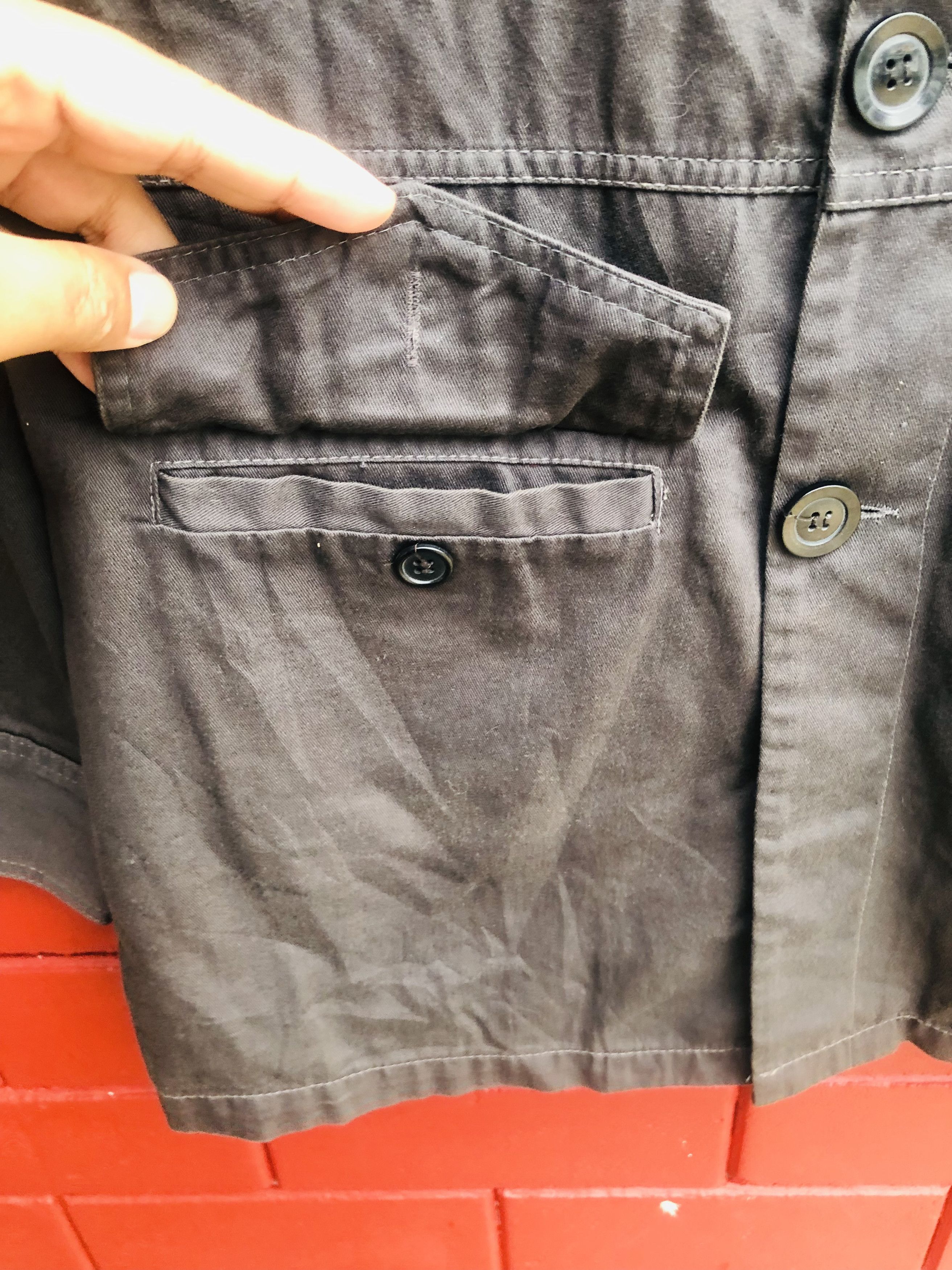 Japanese Brand × Mastermind Japan × Vintage Vintage Mastermind Japan Pocket Design Chocolate Jacket Size US L / EU 52-54 / 3 - 8 Thumbnail
