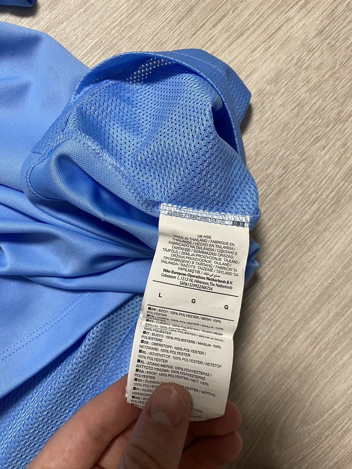 Nike Nike Jersey Manchester City Traning shirt home away size M Size US M / EU 48-50 / 2 - 8 Thumbnail