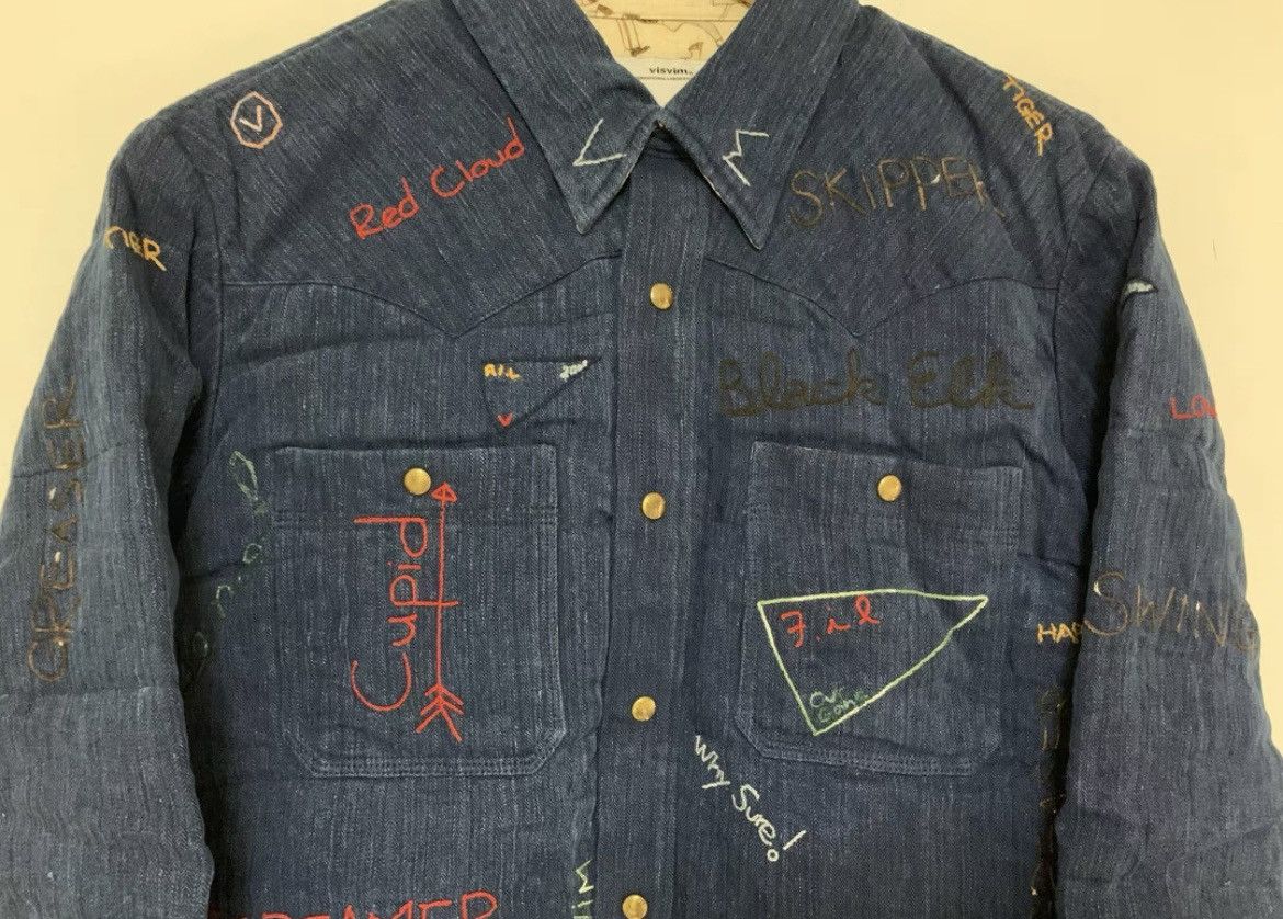 Visvim visvim spot Kerchief down jkt Iconembroidery Size US M / EU 48-50 / 2 - 6 Thumbnail