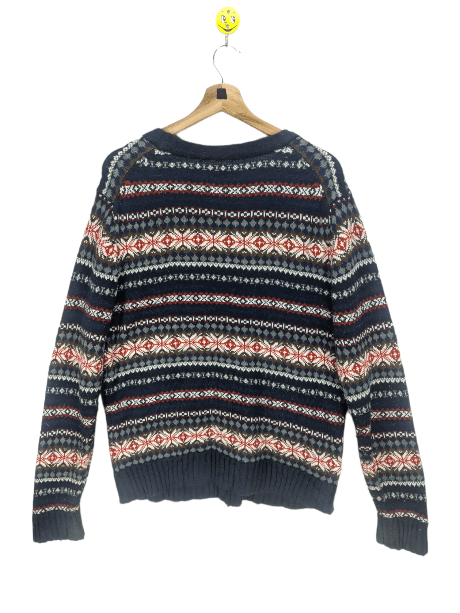 Japanese Brand Steals🔥Cardigan Jacket Navajo Pattern by Union Made Size US L / EU 52-54 / 3 - 2 Thumbnail