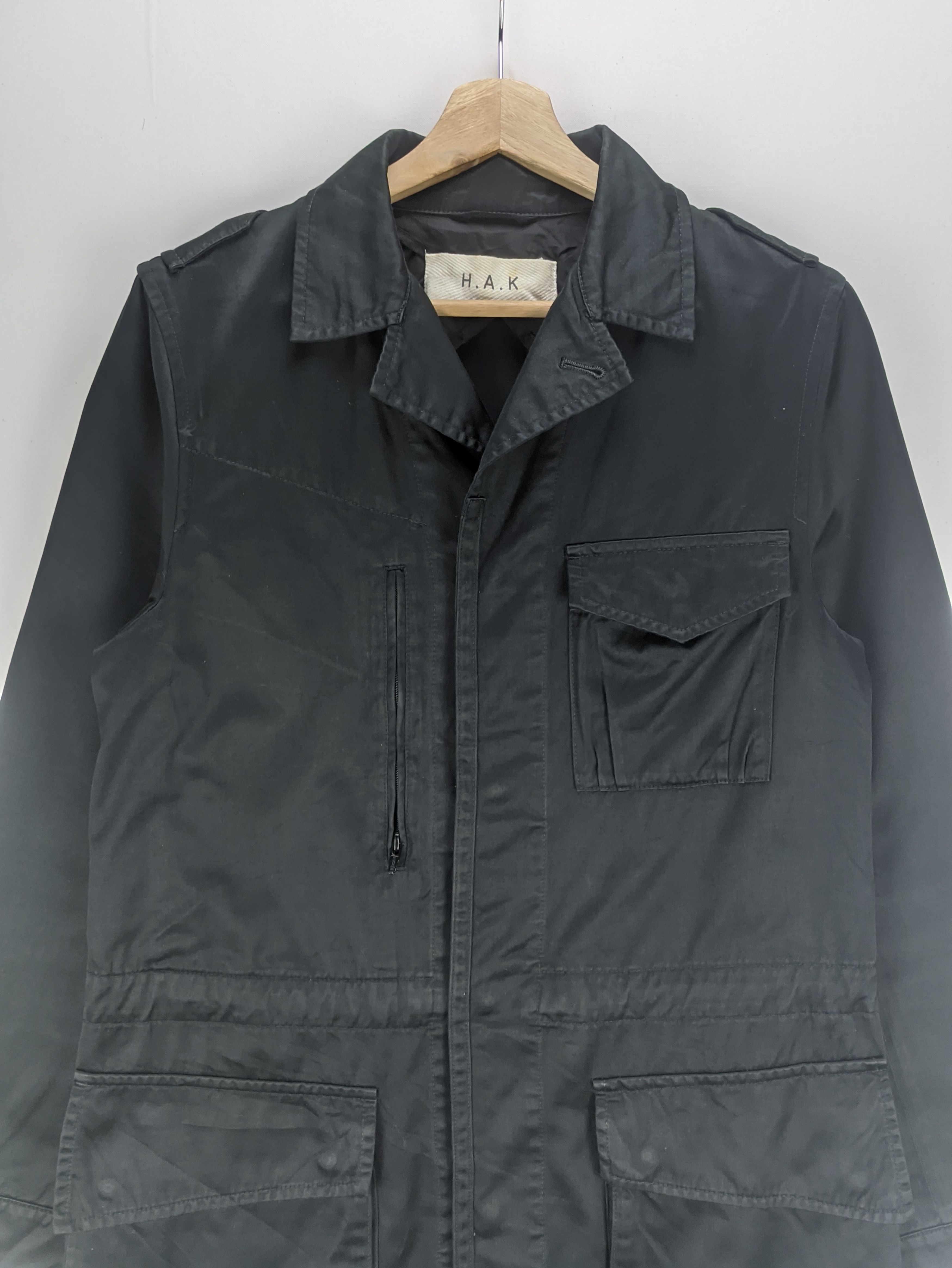 Japanese Brand Steals🔥Vintage Long Jacket Military Style by H.A.K Size M / US 6-8 / IT 42-44 - 7 Thumbnail