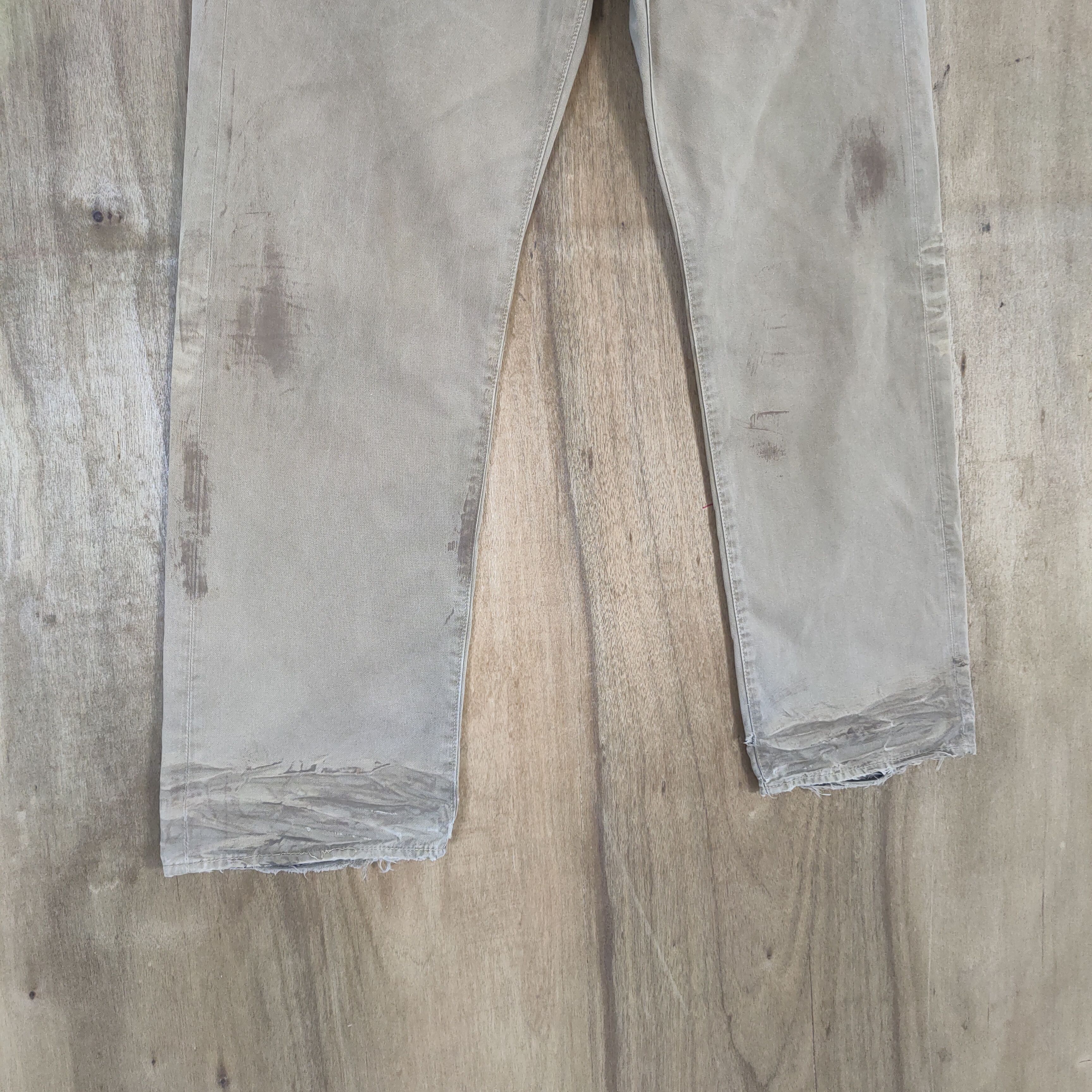 ANACHRONORM ANACHRONORM FADED RUSTY BUTTONFLY TROUSERS PANTS Size US 36 / EU 52 - 3 Thumbnail