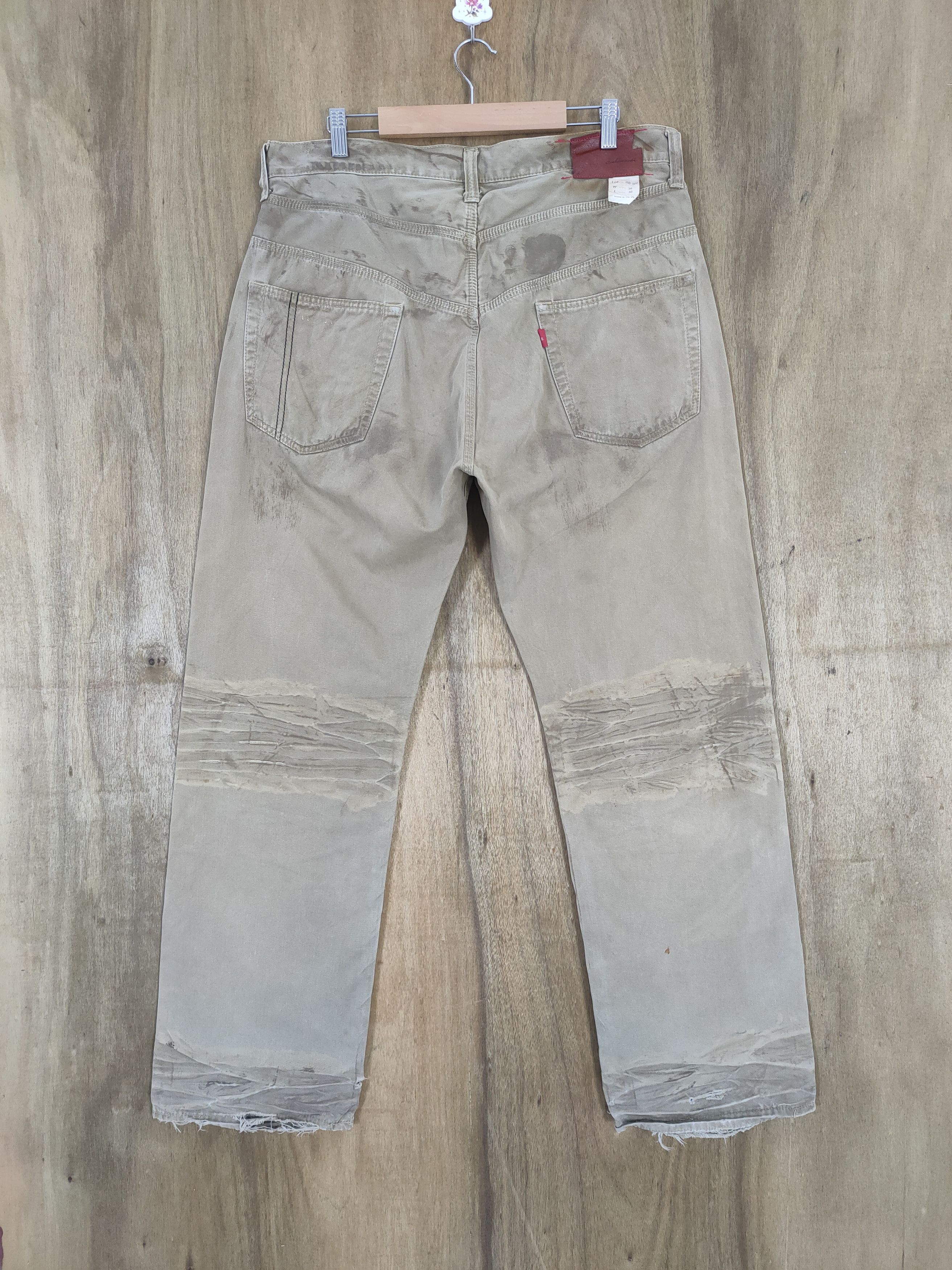 ANACHRONORM ANACHRONORM FADED RUSTY BUTTONFLY TROUSERS PANTS Size US 36 / EU 52 - 8 Thumbnail