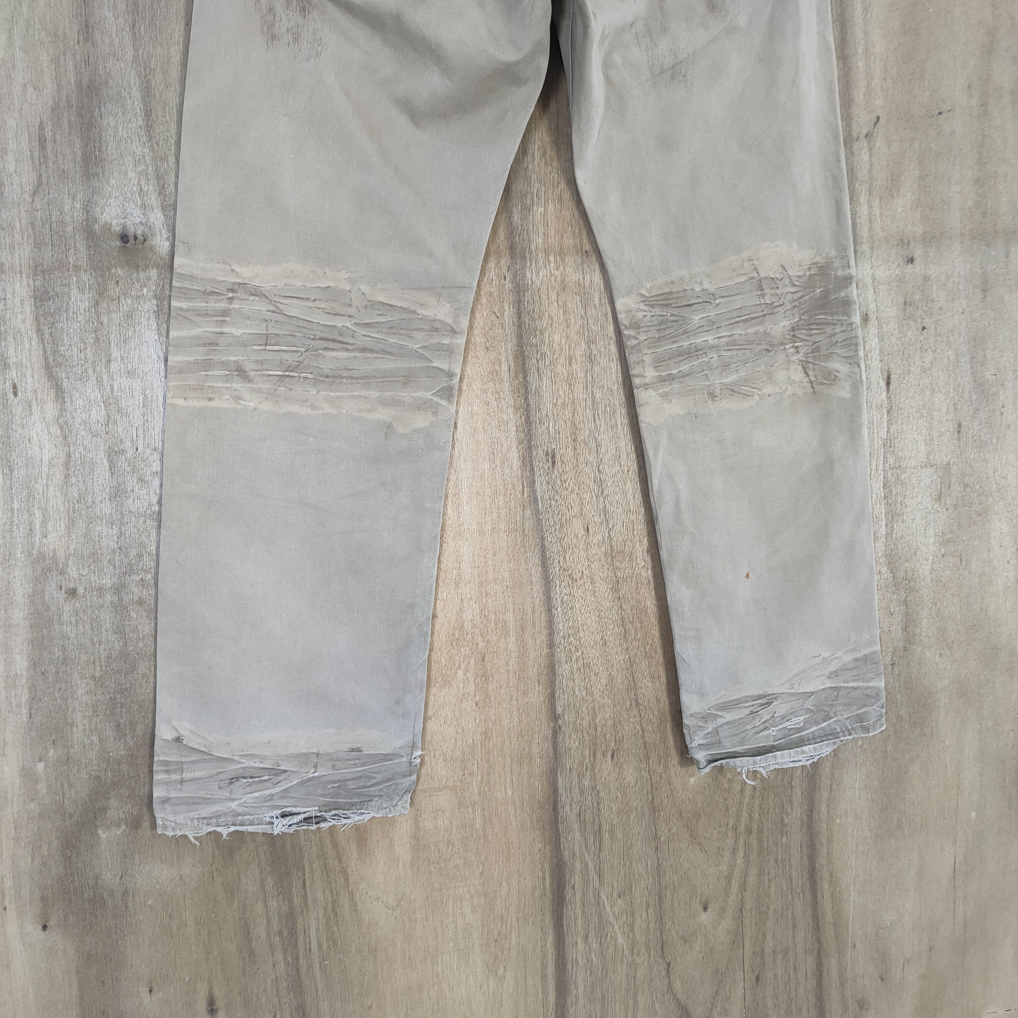 ANACHRONORM ANACHRONORM FADED RUSTY BUTTONFLY TROUSERS PANTS Size US 36 / EU 52 - 10 Thumbnail