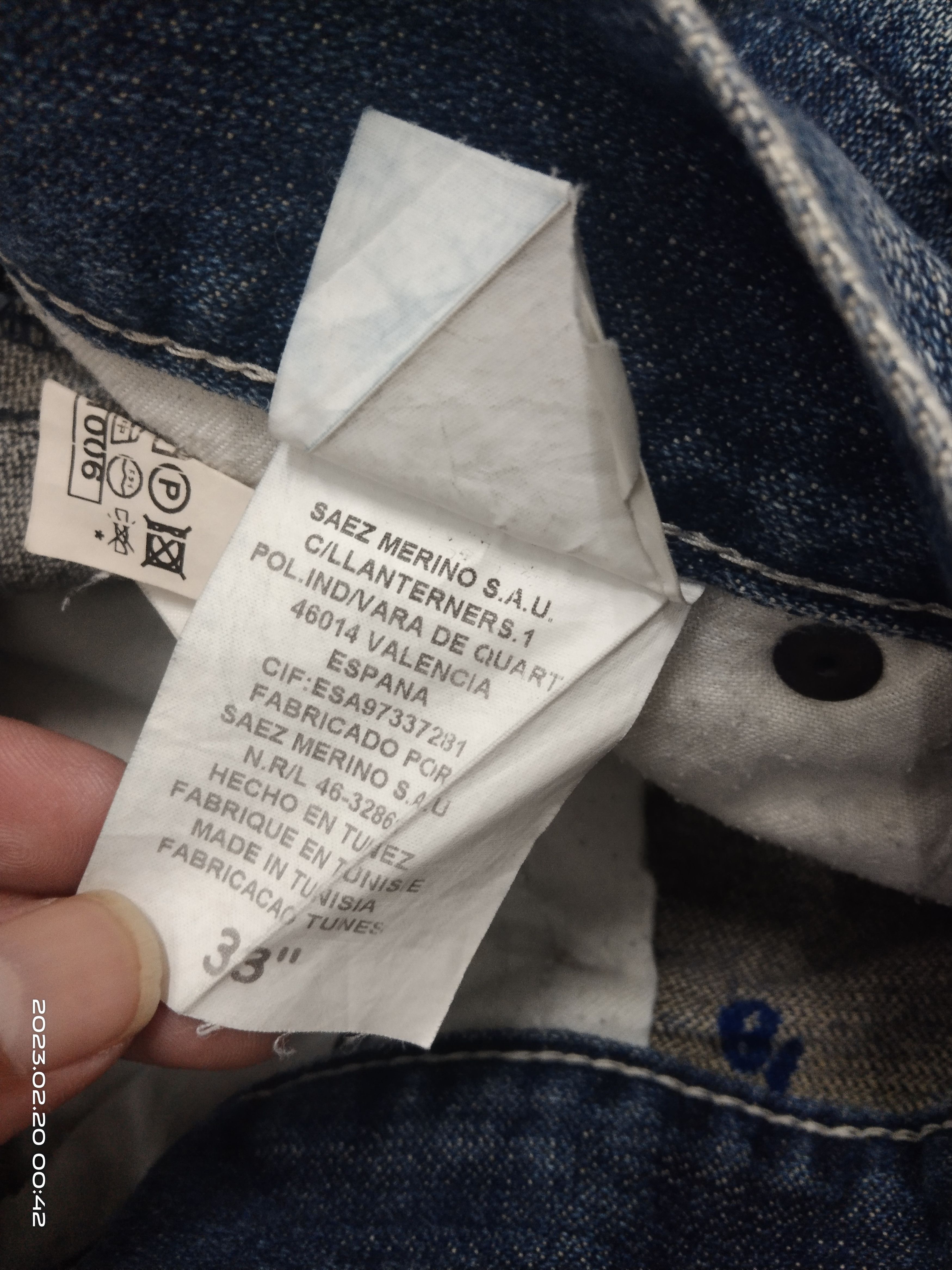 Other FLARED🔥RARE SUPER SICK TWIST LOIS VINTAGE DENIM PANTS Size US 33 - 9 Thumbnail