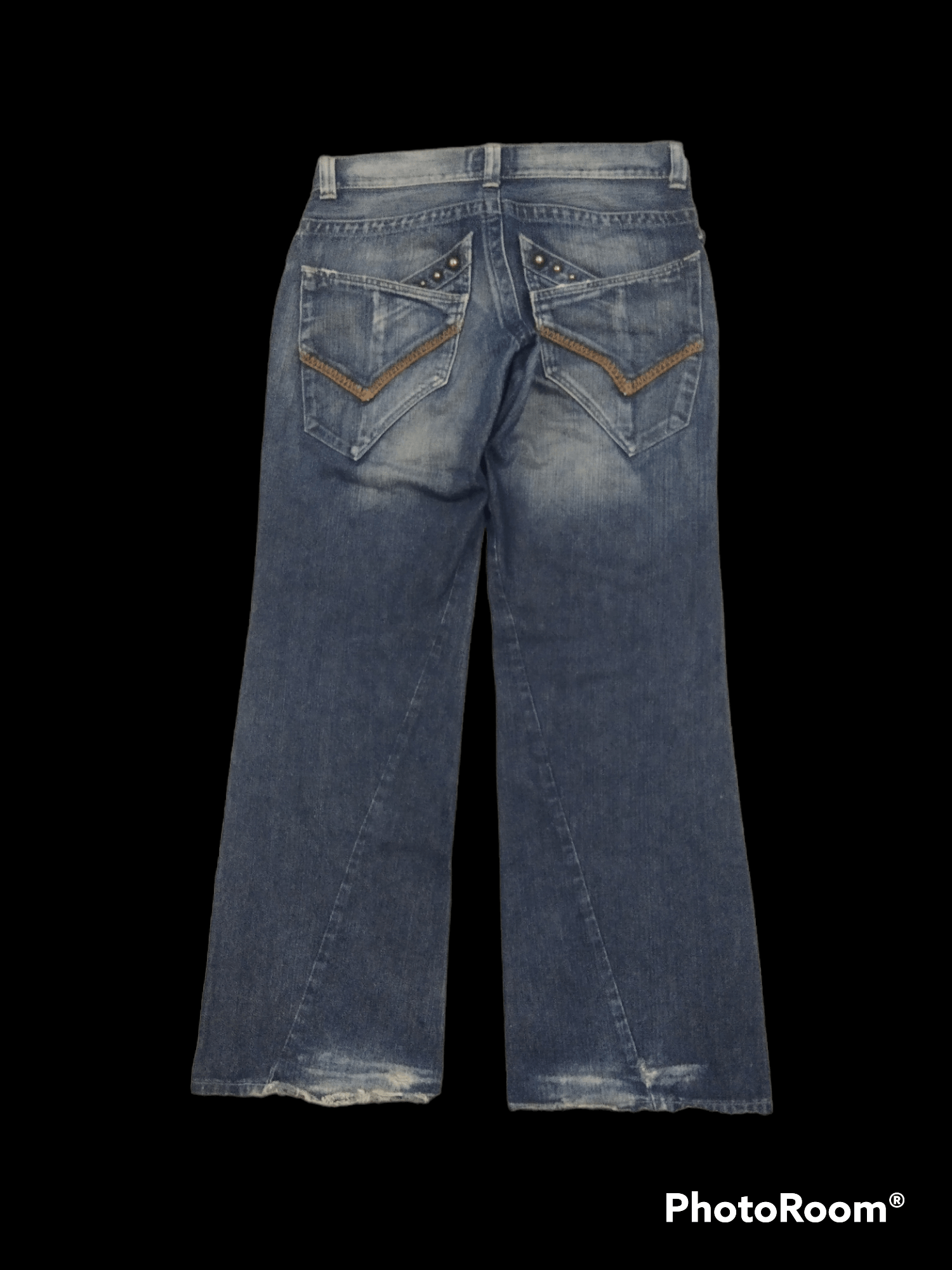 Other FLARED🔥RARE SUPER SICK TWIST LOIS VINTAGE DENIM PANTS Size US 33 - 3 Thumbnail